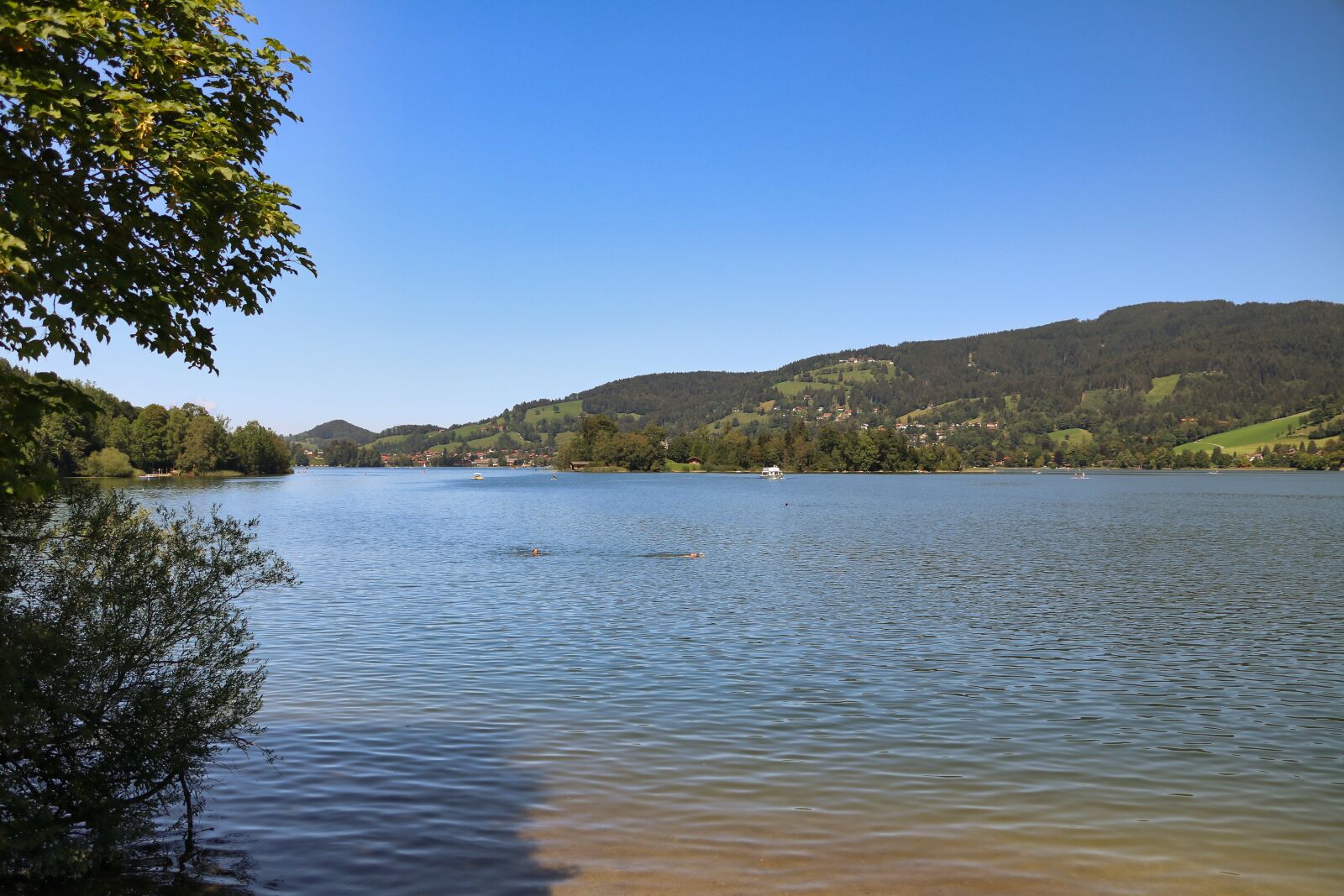 Canon EOS 80D sample photo. Lake, schliersee, water photography