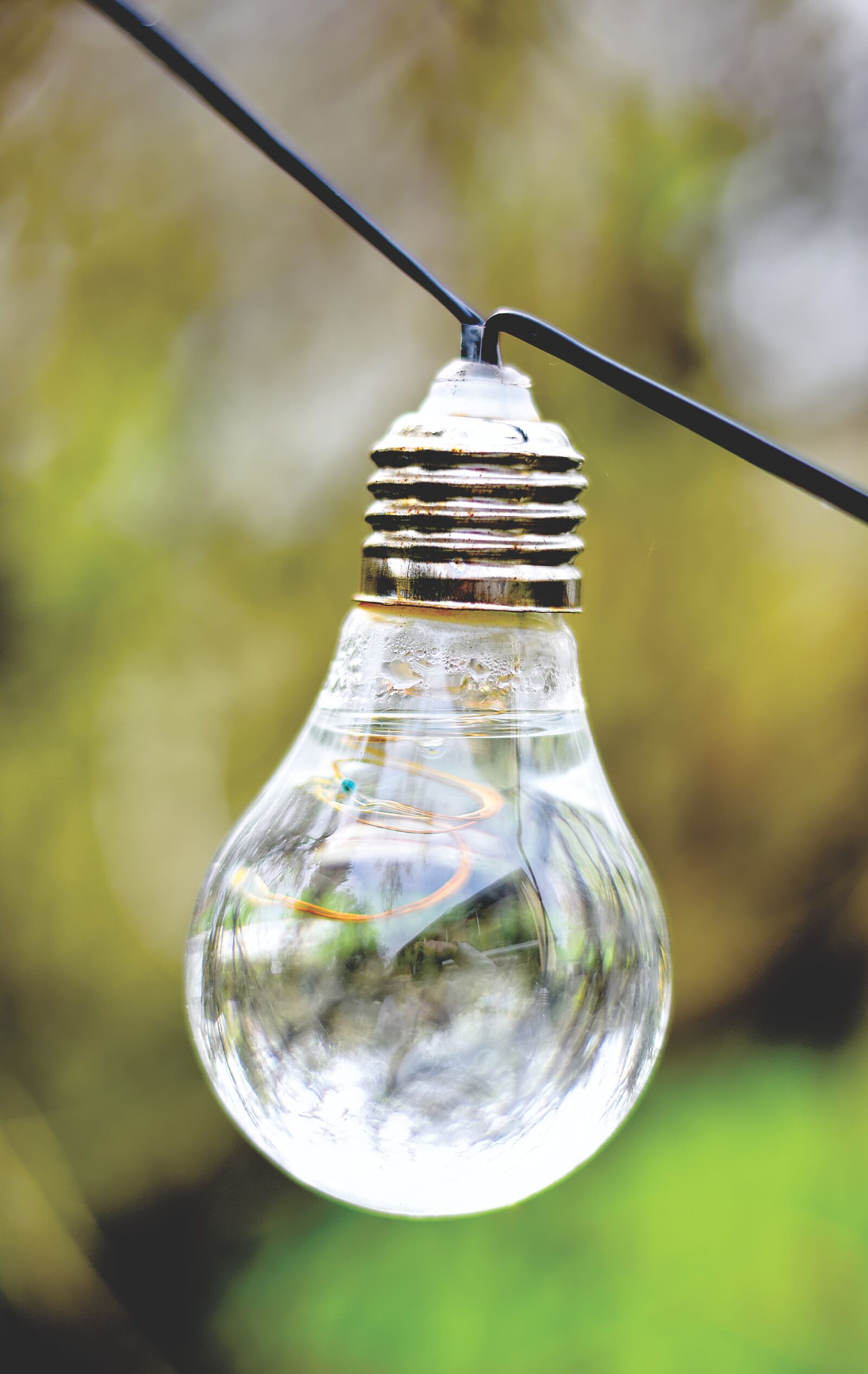 Nikon D7200 sample photo. Light bulb, water, energy photography
