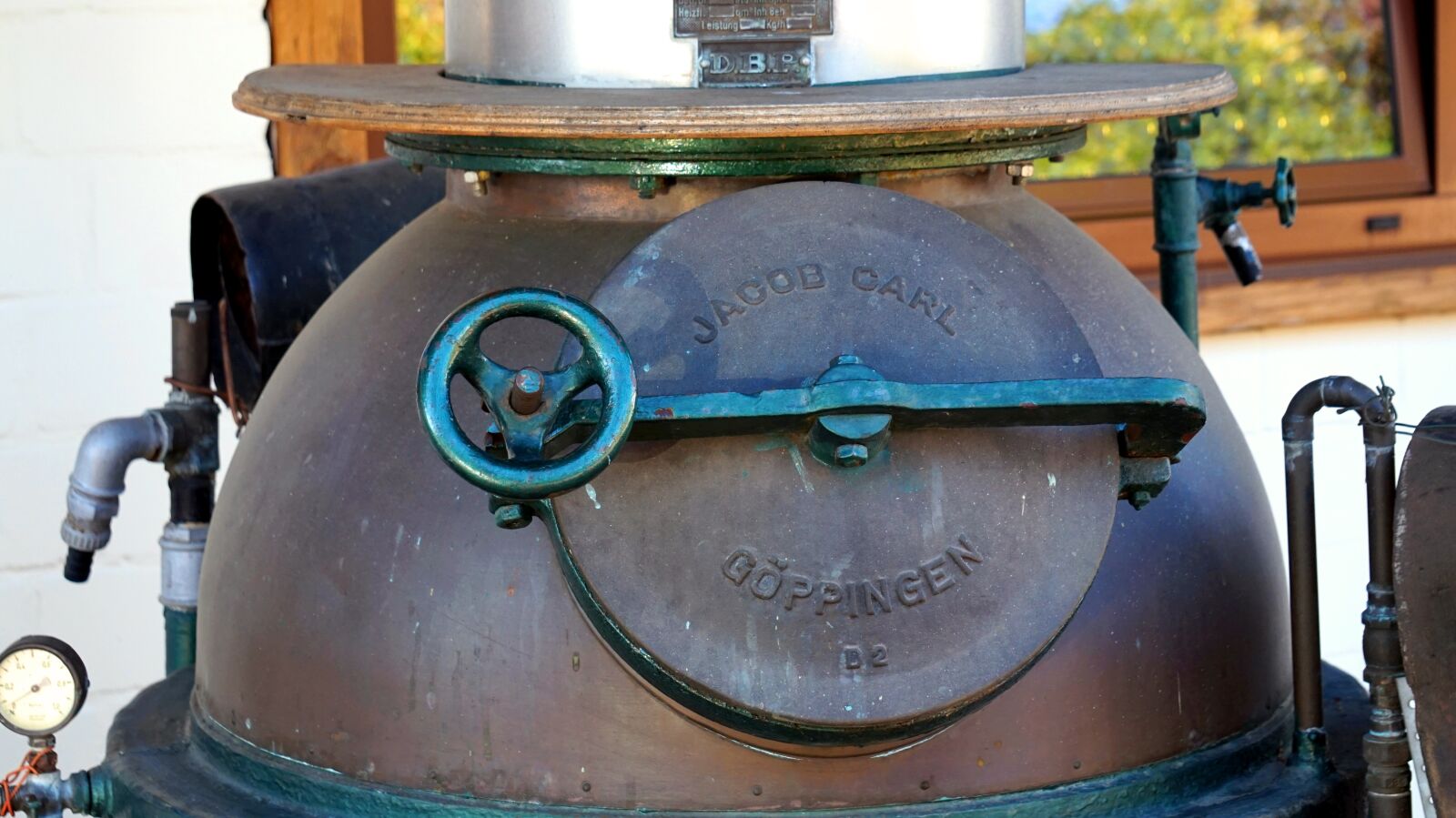 Sony Alpha a5000 (ILCE 5000) + Sony E 55-210mm F4.5-6.3 OSS sample photo. Distillery, boiler, old photography