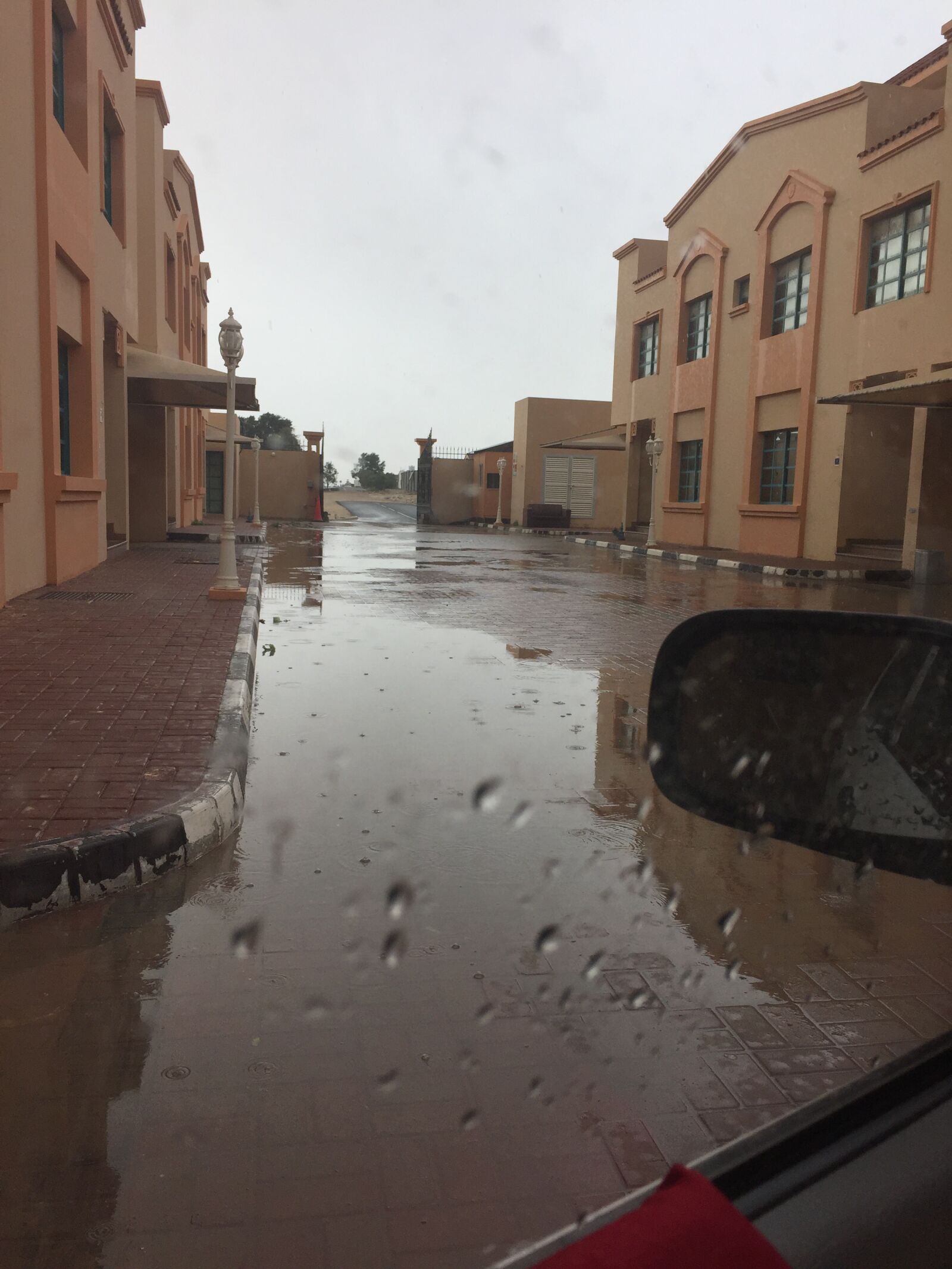 Apple iPhone 6 sample photo. Raining, qatar, weather photography