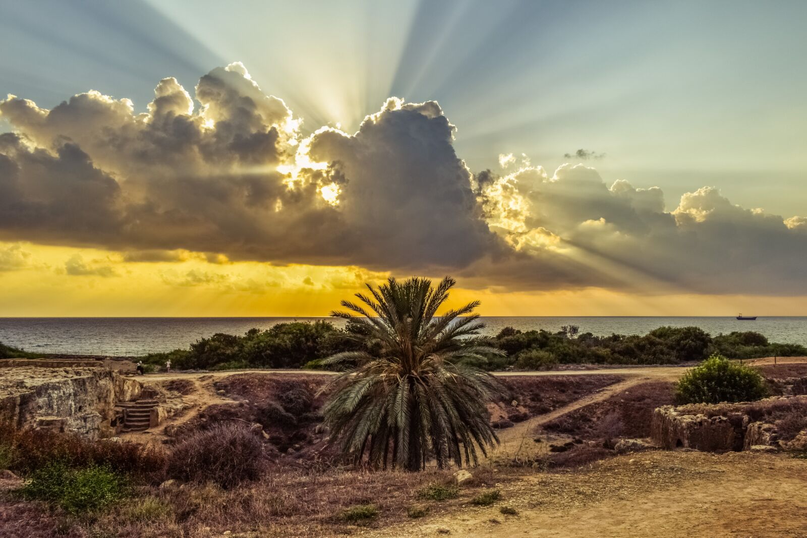 Nikon D3300 sample photo. Cyprus, paphos, tombs of photography