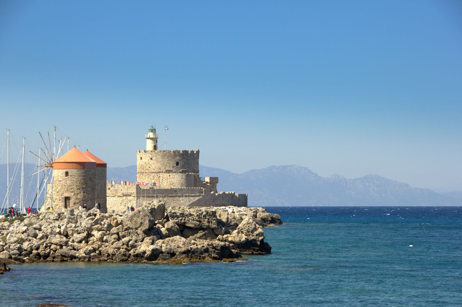 Canon EOS 60D sample photo. Greece, rhodes, port photography