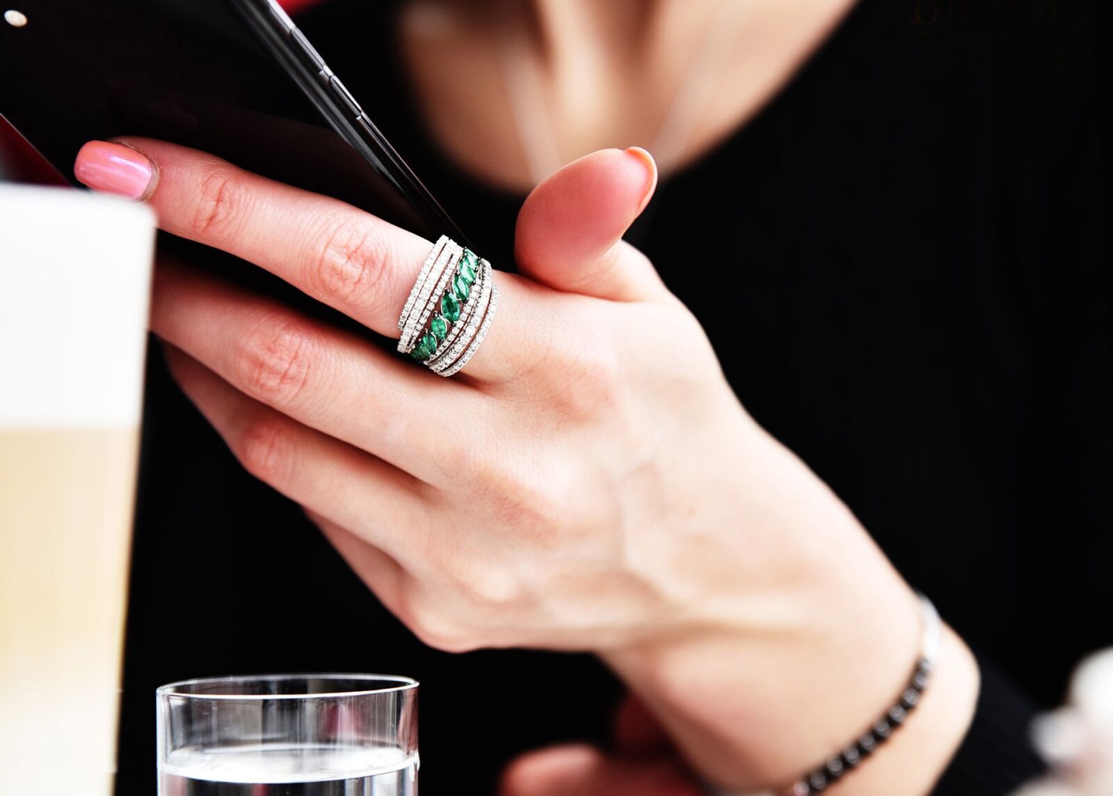 Nikon D750 sample photo. Jewelry, diamonds, ring photography