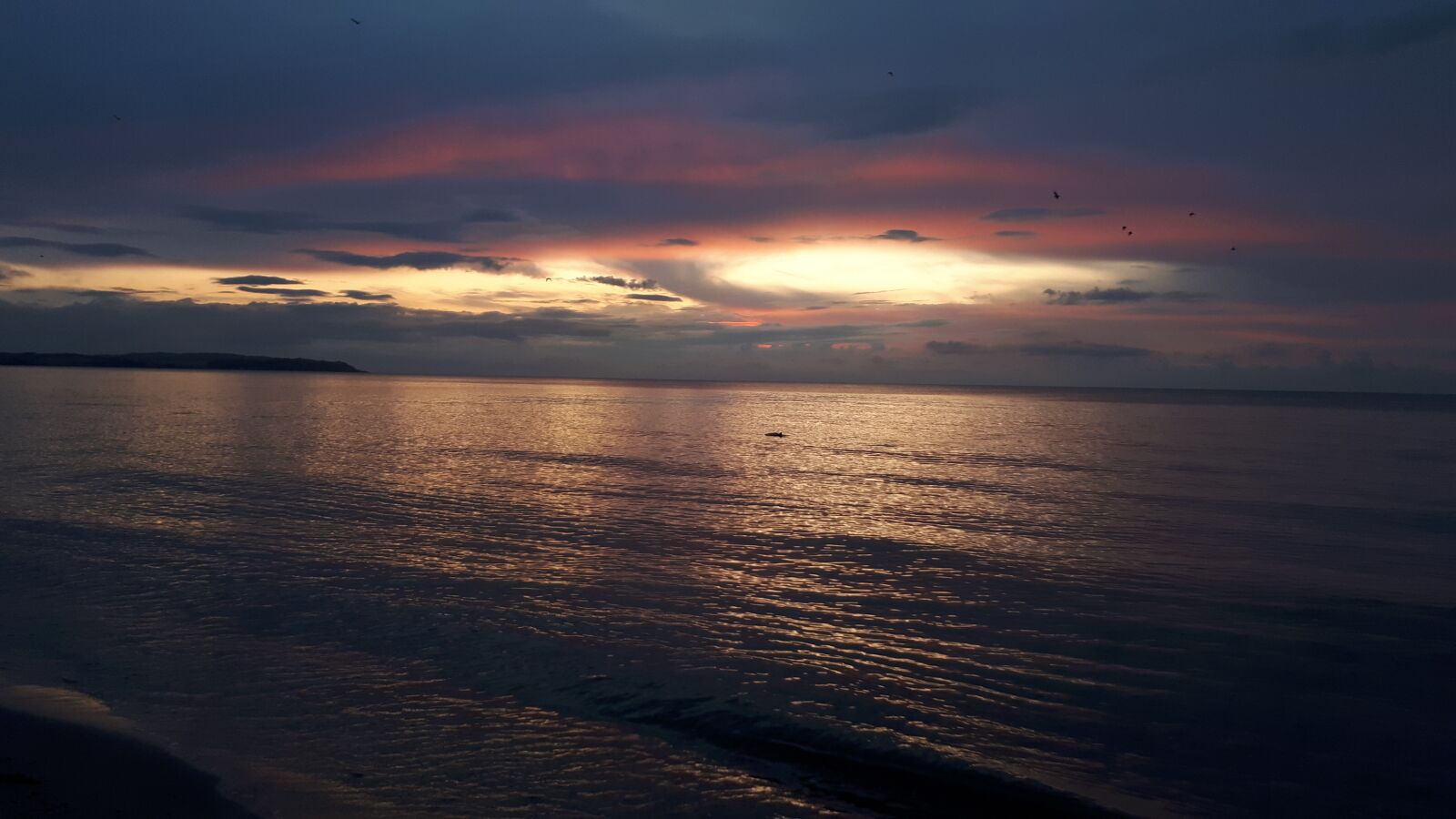 Samsung Galaxy A5(2017) sample photo. Sunrise, sea, sun photography
