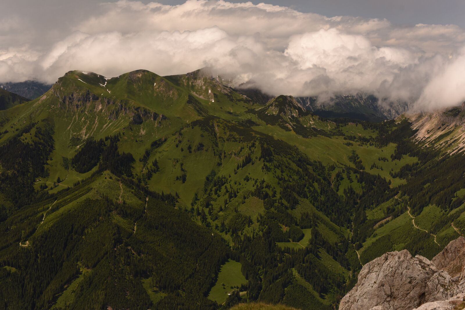 Nikon D810 sample photo. Mountains, panorama, alpine photography
