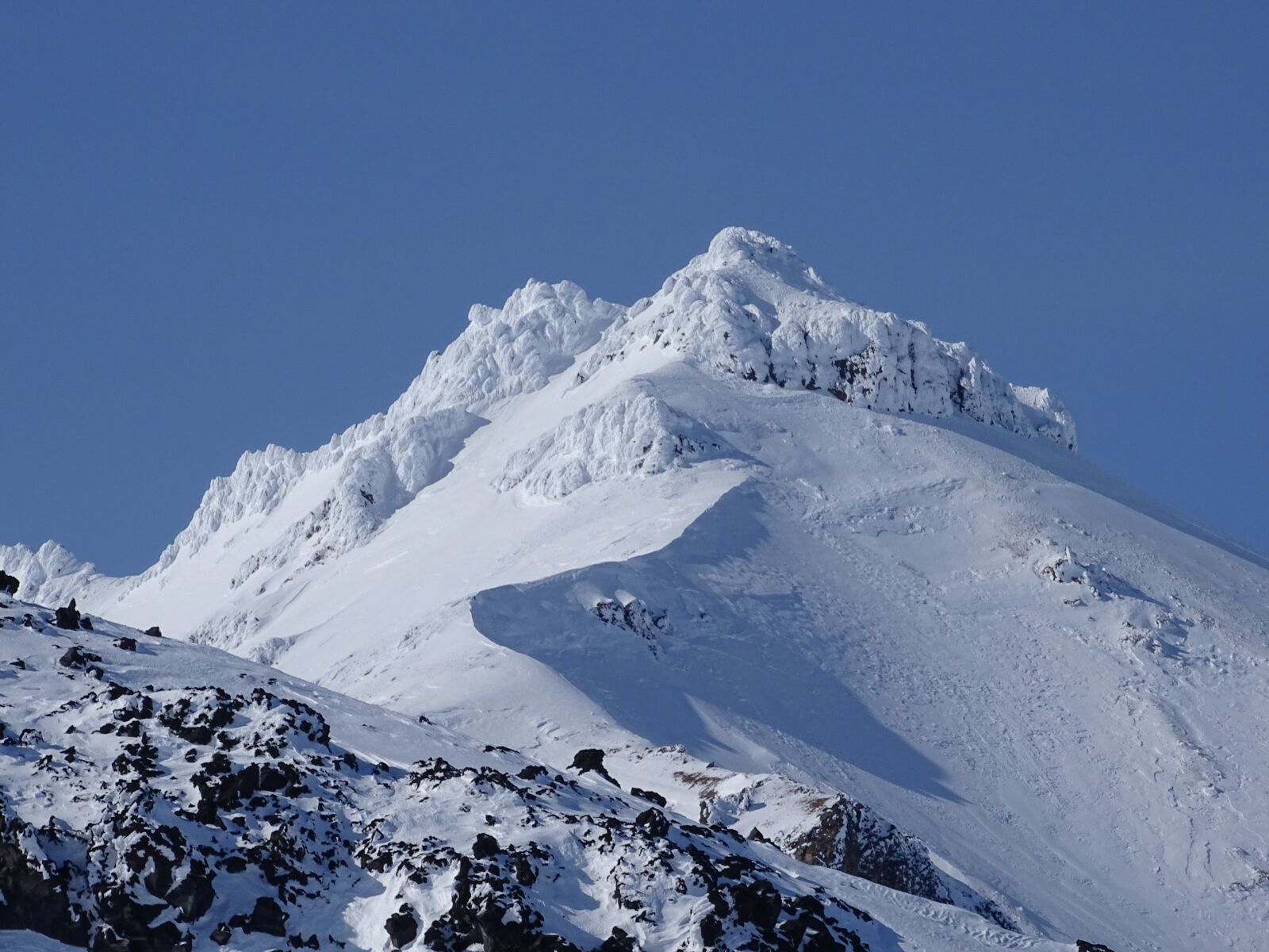 Sony DSC-HX400 sample photo. Mountains, volcano, top photography