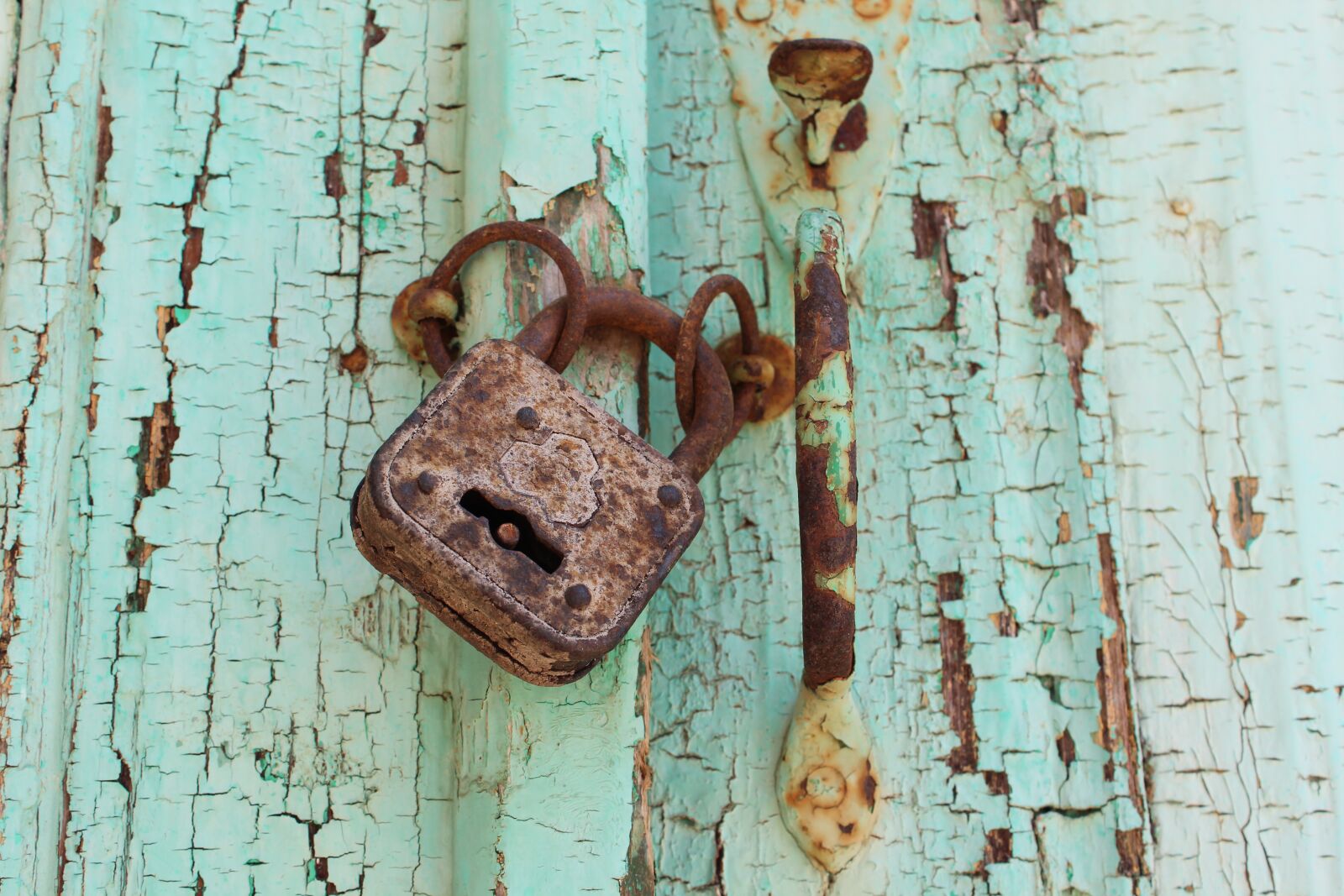 Canon EOS 600D (Rebel EOS T3i / EOS Kiss X5) sample photo. Padlock, rusty, lock photography