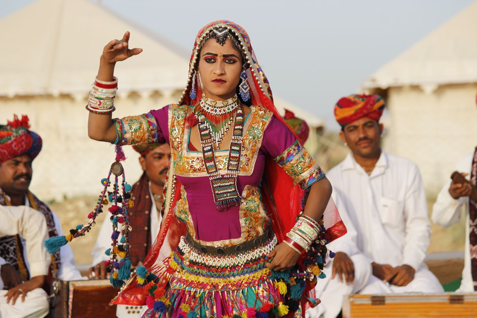 Canon EOS 600D (Rebel EOS T3i / EOS Kiss X5) sample photo. Kalbeliya, folk dance, dance photography