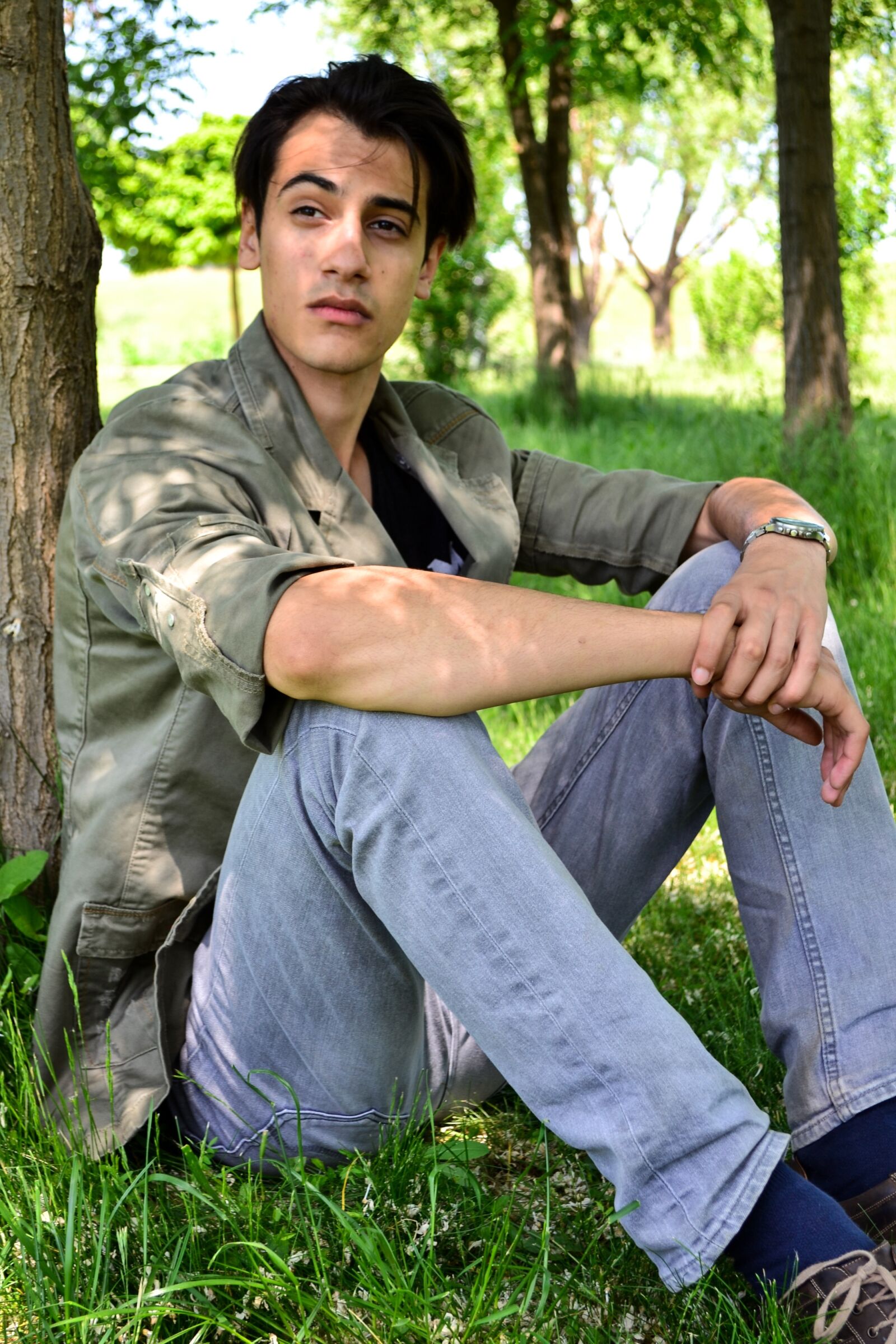 Nikon D3100 sample photo. Man, outdoor, army photography
