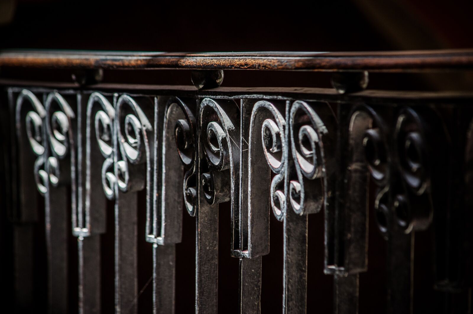 Nikon D5100 sample photo. Old, railing, treppengeländer photography