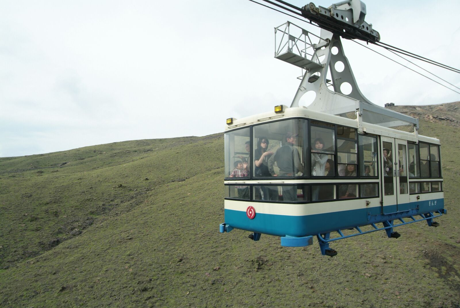 Fujifilm FinePix S3 Pro sample photo. The cable car, ropeway photography