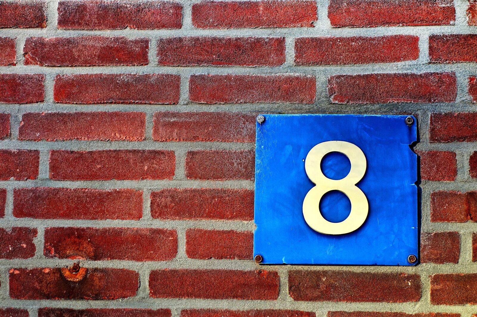 Sony Cyber-shot DSC-RX100 sample photo. Address plate, plate, number photography