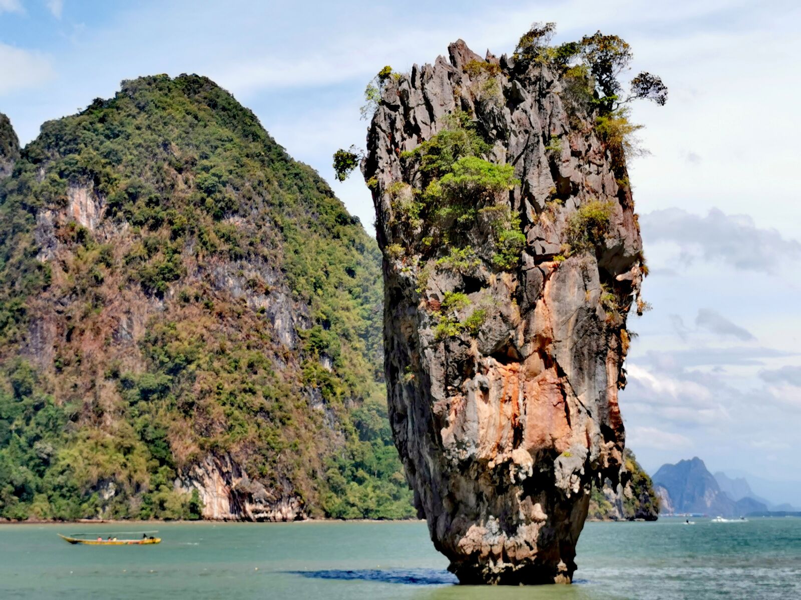 HUAWEI P30 Pro sample photo. James bond rock, thailand photography