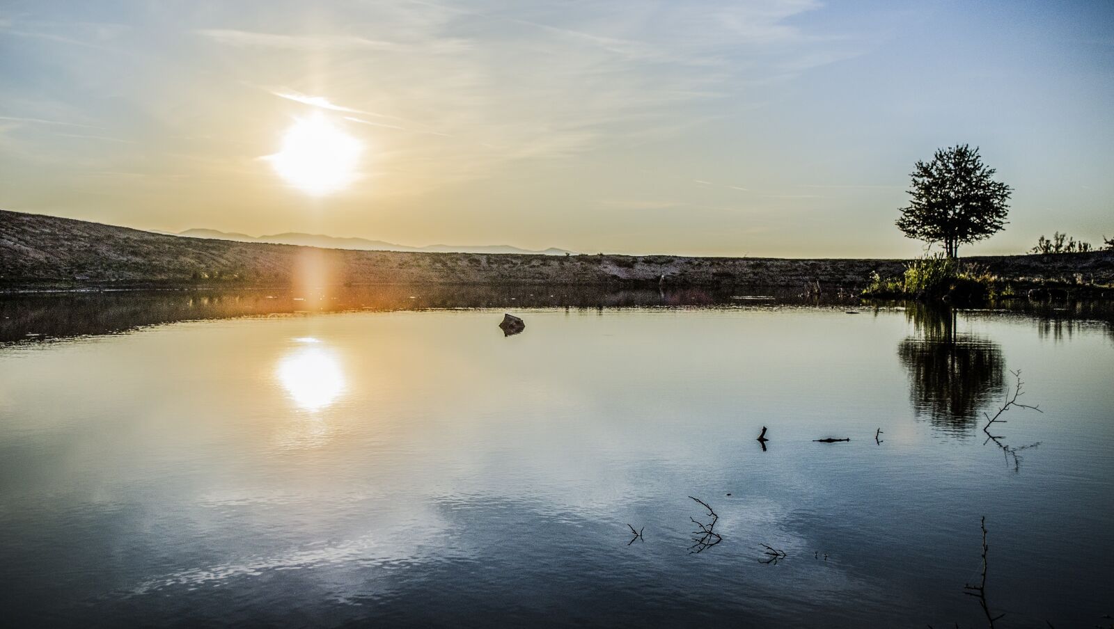 Nikon D7000 sample photo. Sunset, nature, lake photography