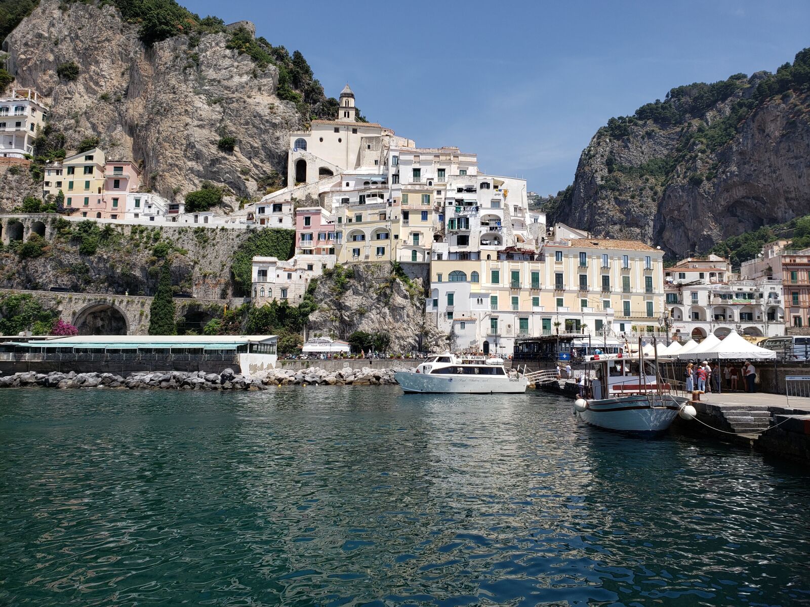 Samsung Galaxy S9+ sample photo. Amalfi, coast, day photography