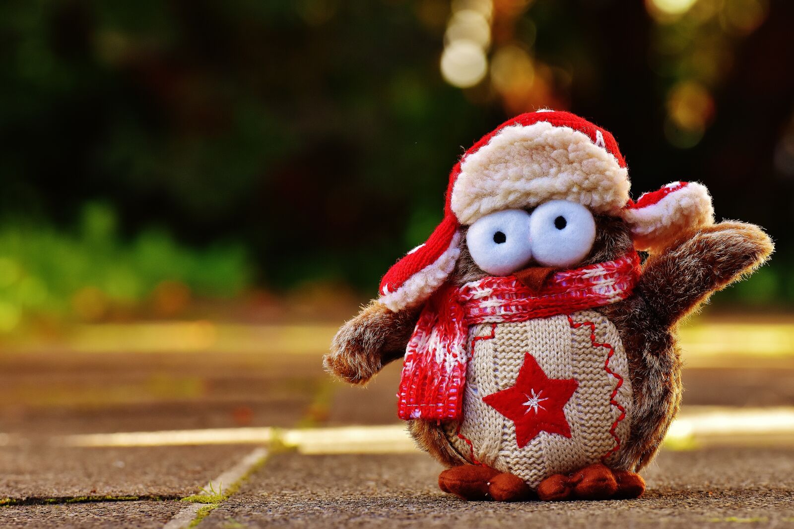 Nikon D7200 sample photo. Owl, plush, winter photography