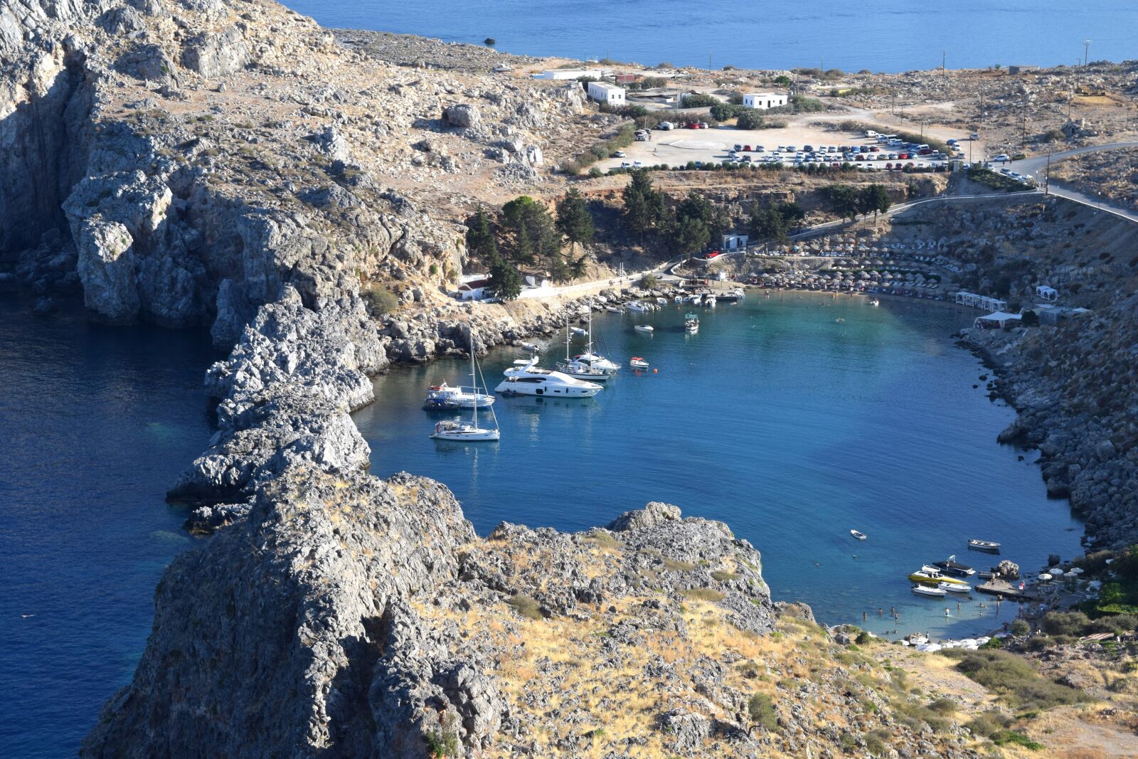 Nikon D3300 sample photo. St paul's bay, lindos photography