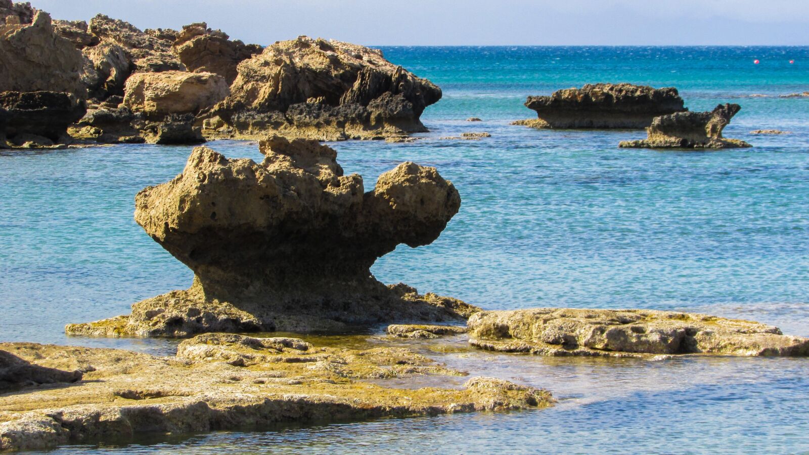 Canon PowerShot SX400 IS sample photo. Cyprus, kapparis, rocky coast photography