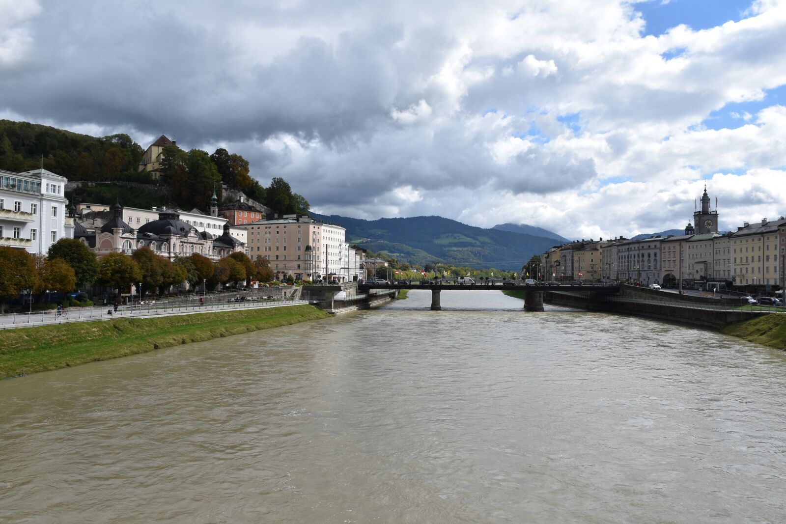 Nikon D5600 sample photo. River, clouds, water photography