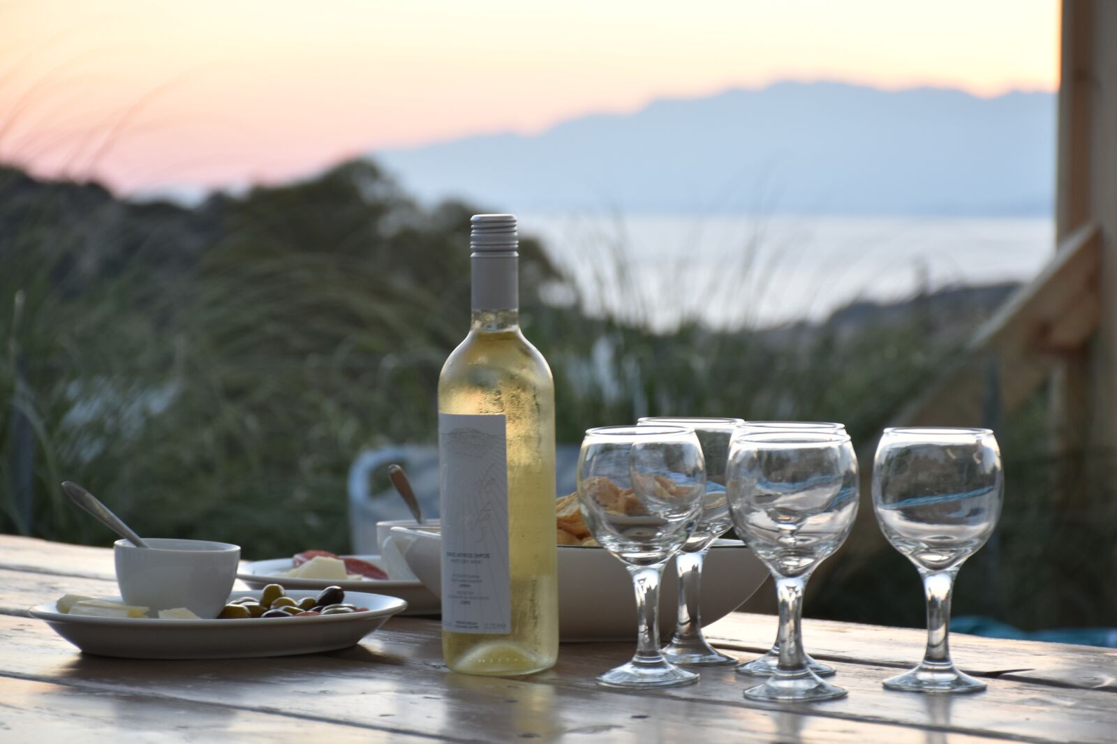 Nikon D5500 sample photo. Summer, aperitif, sea view photography