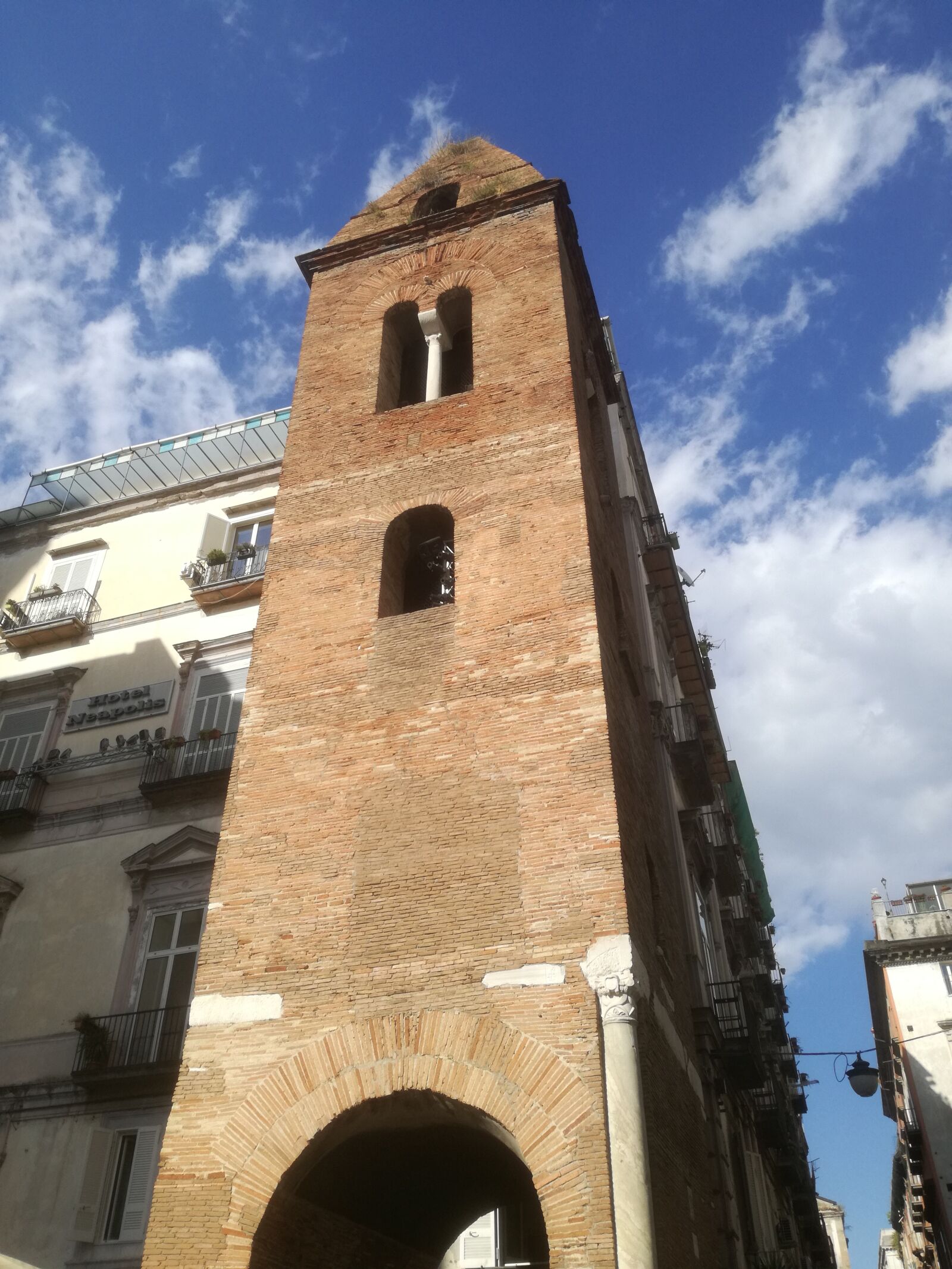 HUAWEI P9 LITE sample photo. Naples, campanile, via tribunali photography