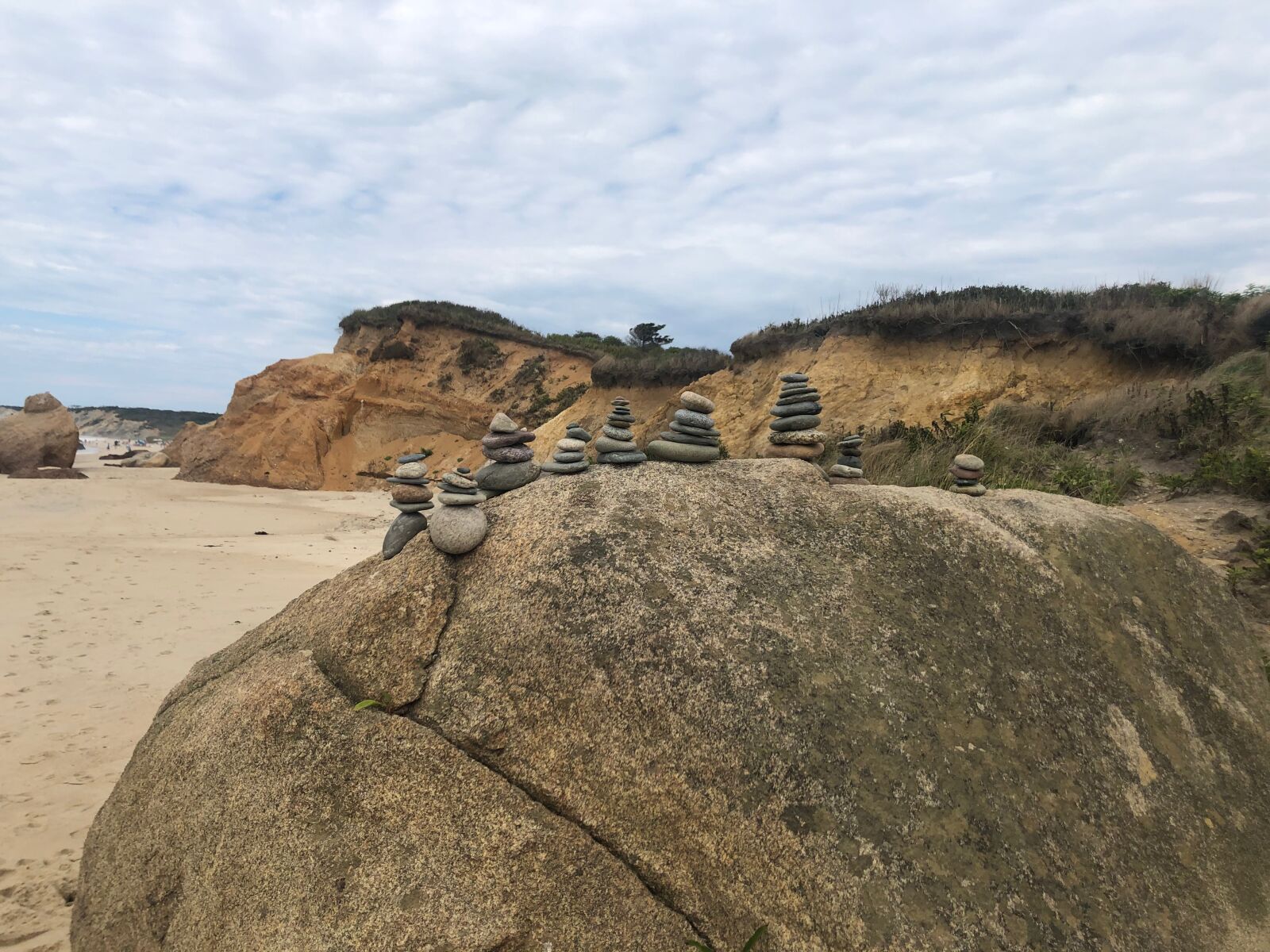 Apple iPhone 8 Plus sample photo. Beach, rocks, cliffs photography