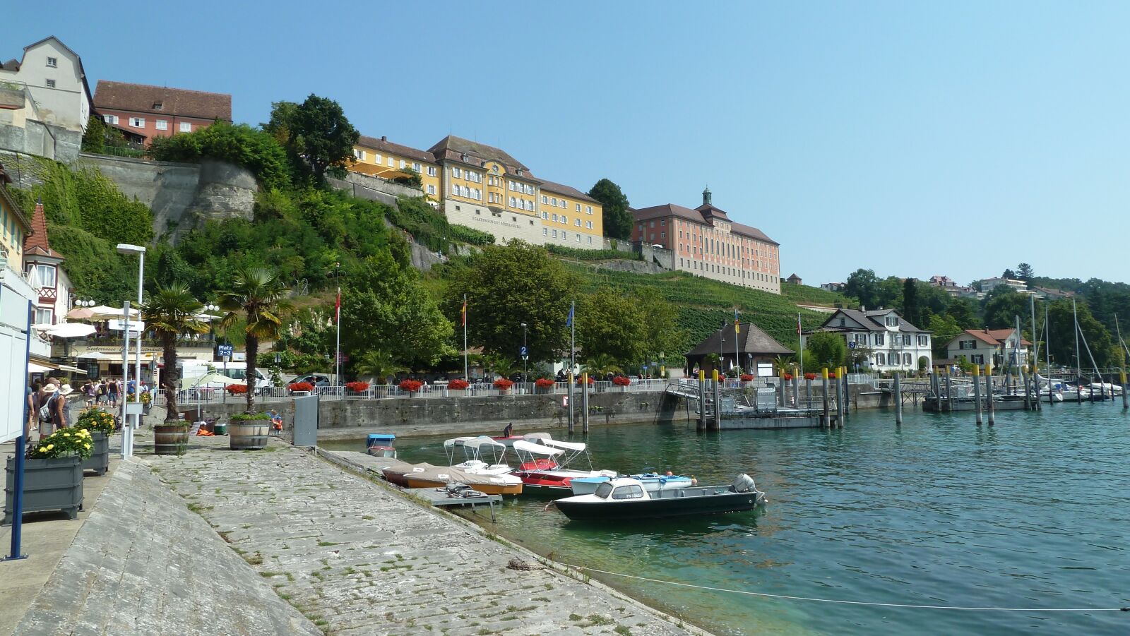 Panasonic Lumix DMC-ZS7 (Lumix DMC-TZ10) sample photo. Lake constance, meersburg, castle photography