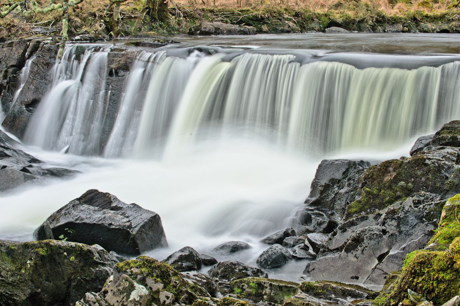 Nikon D3 sample photo. River, stone, waterfall photography