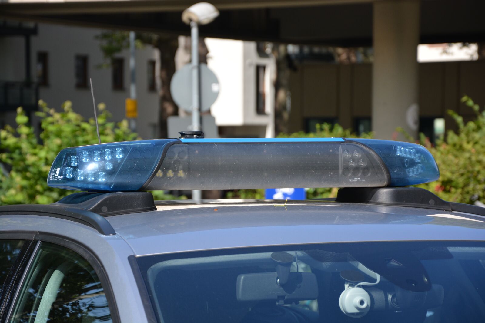 Nikon D5200 sample photo. Blue light, police, police photography