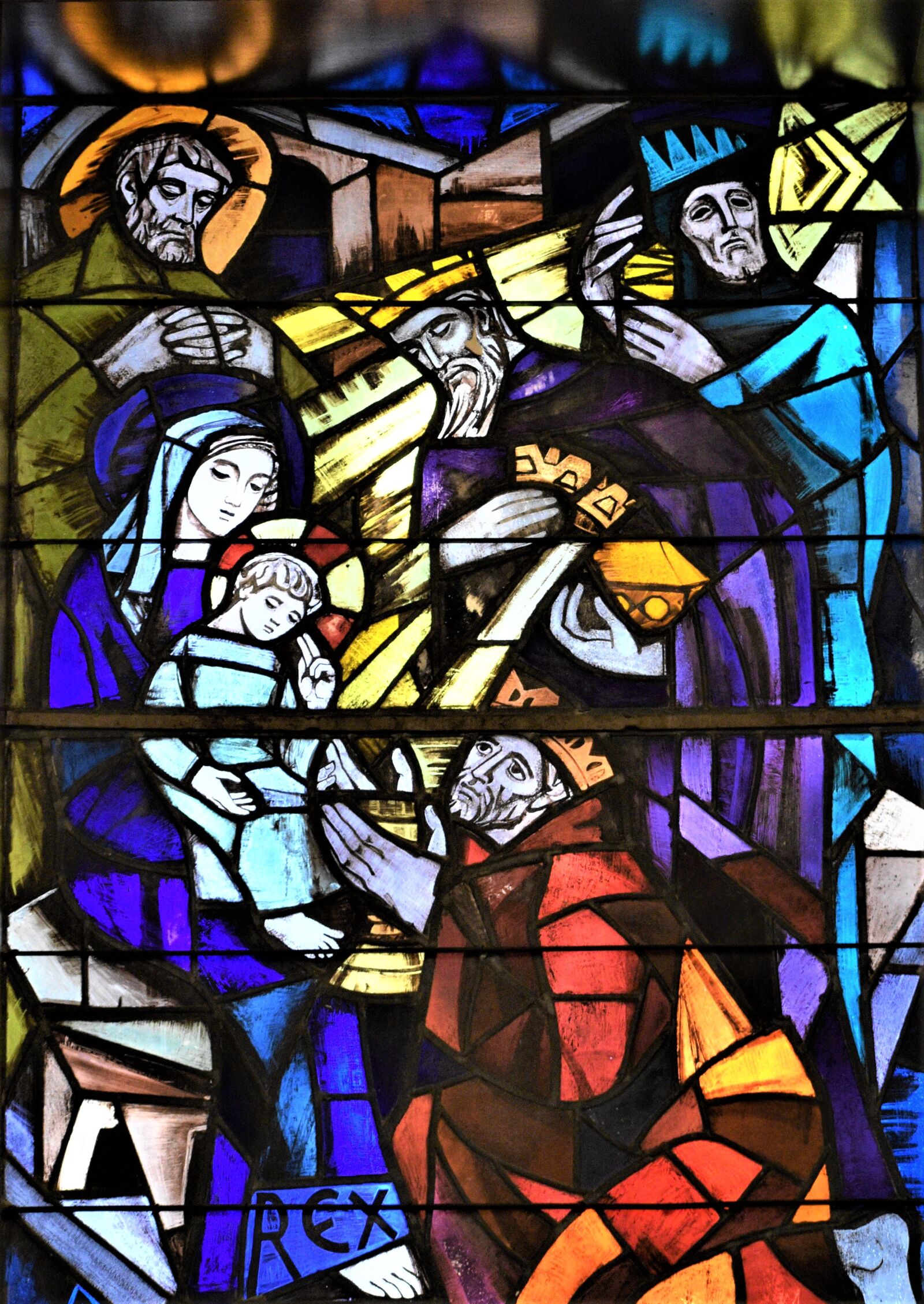 Nikon D3500 sample photo. Stained glass, church, catholic photography