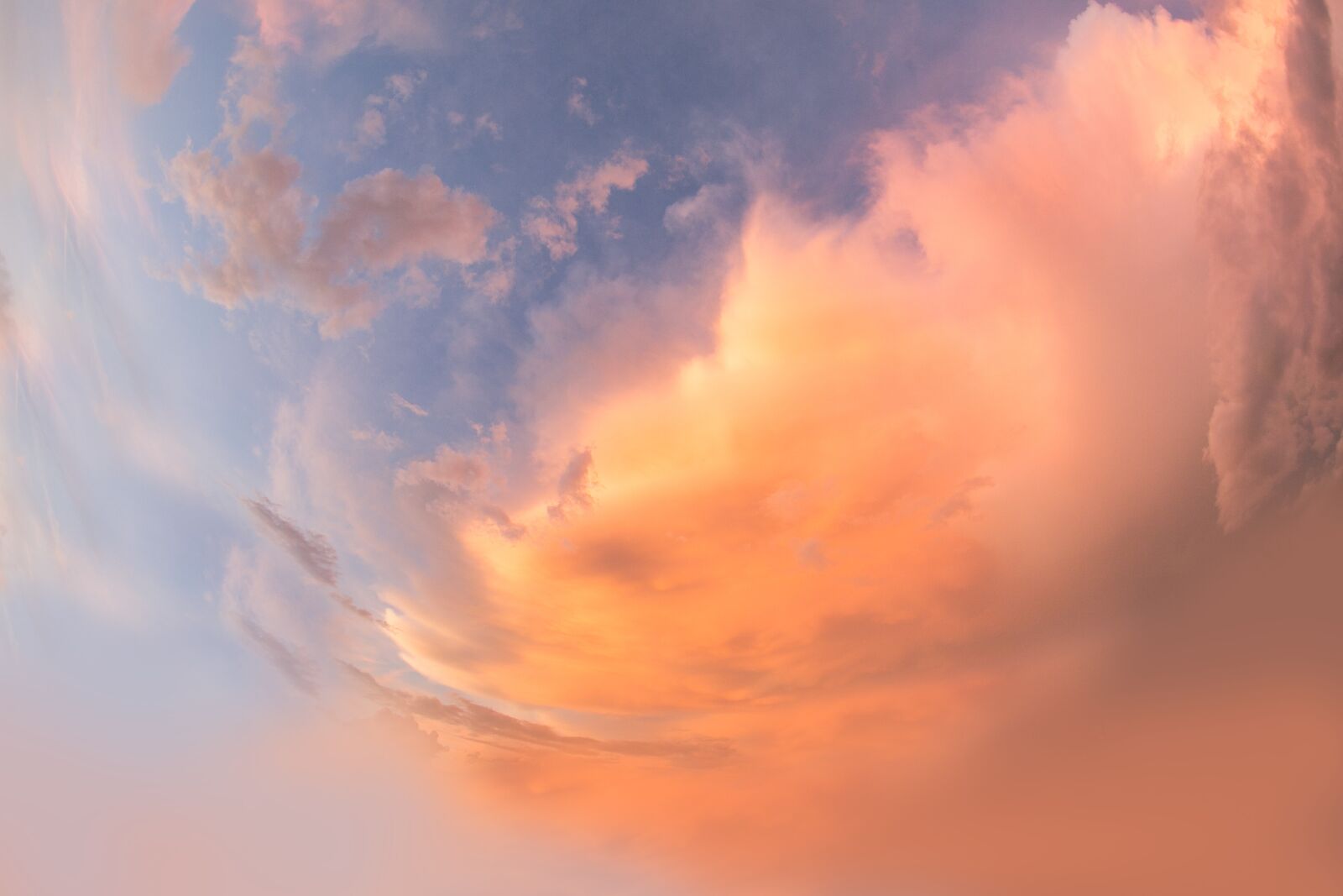 Canon EOS 5D Mark III + Canon EF 8-15mm F4L Fisheye USM sample photo. Clouds, pink, photo of photography