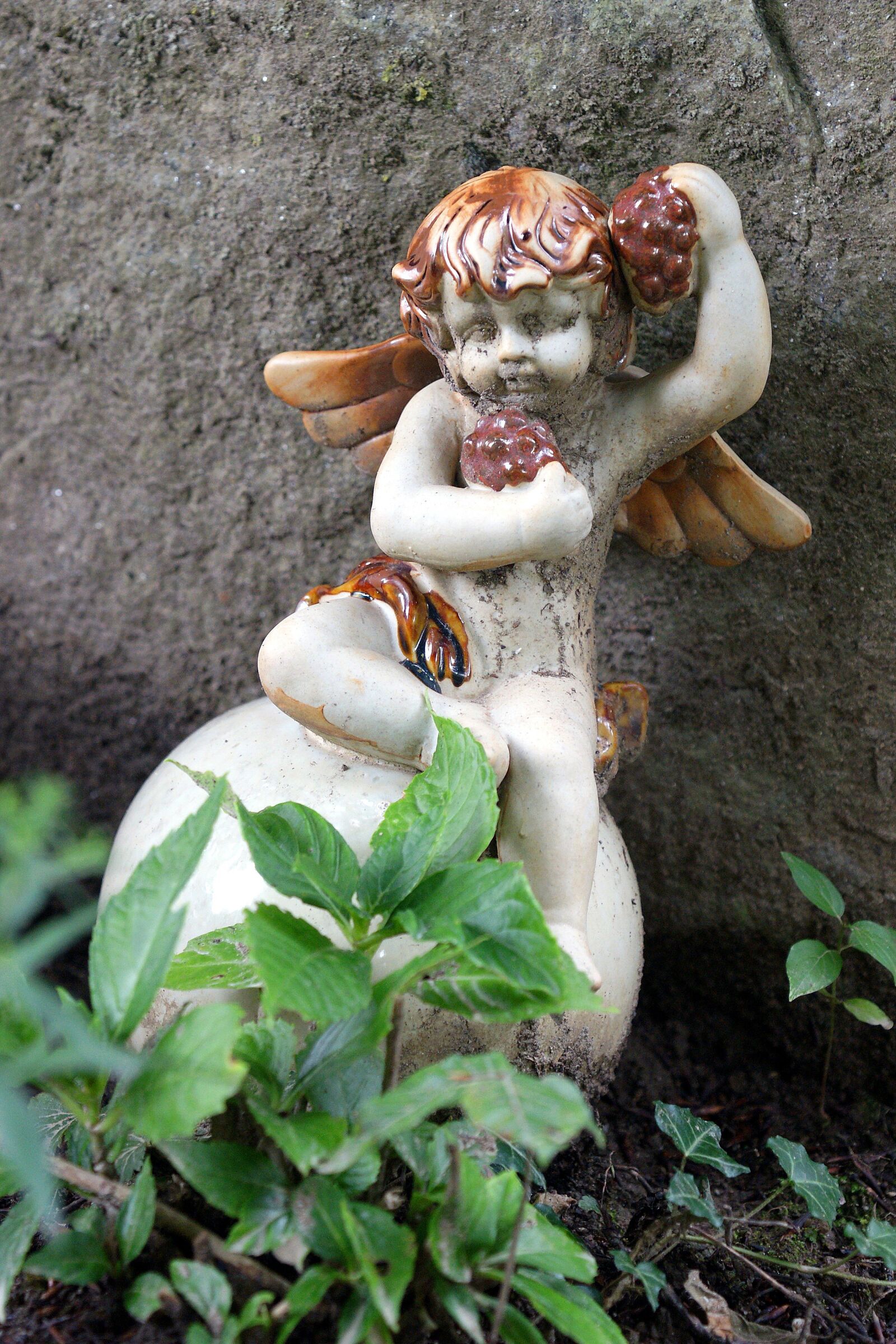 Sony Alpha DSLR-A700 sample photo. Angel, angel figure, contemplative photography