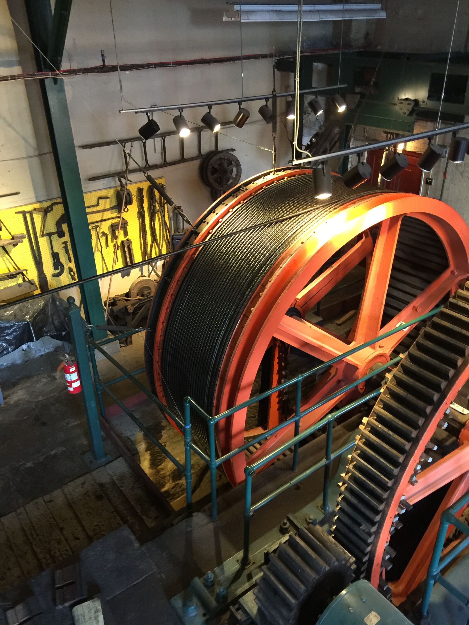 iPhone 6 Plus back camera 4.15mm f/2.2 sample photo. Machine, wheel, gear photography
