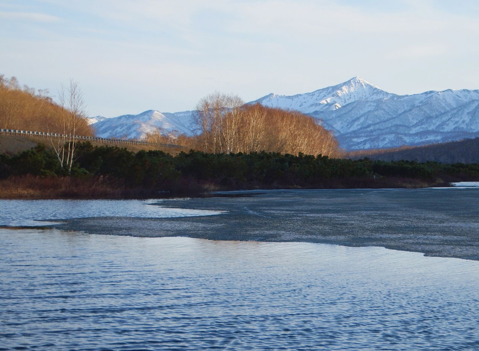 Fujifilm FinePix S1 sample photo. Spring, lake, ice photography