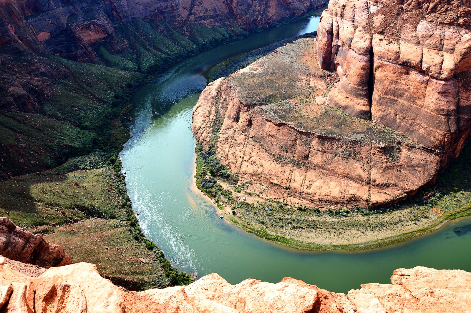 Nikon D3200 sample photo. Usa, horseshoe bend, arizona photography