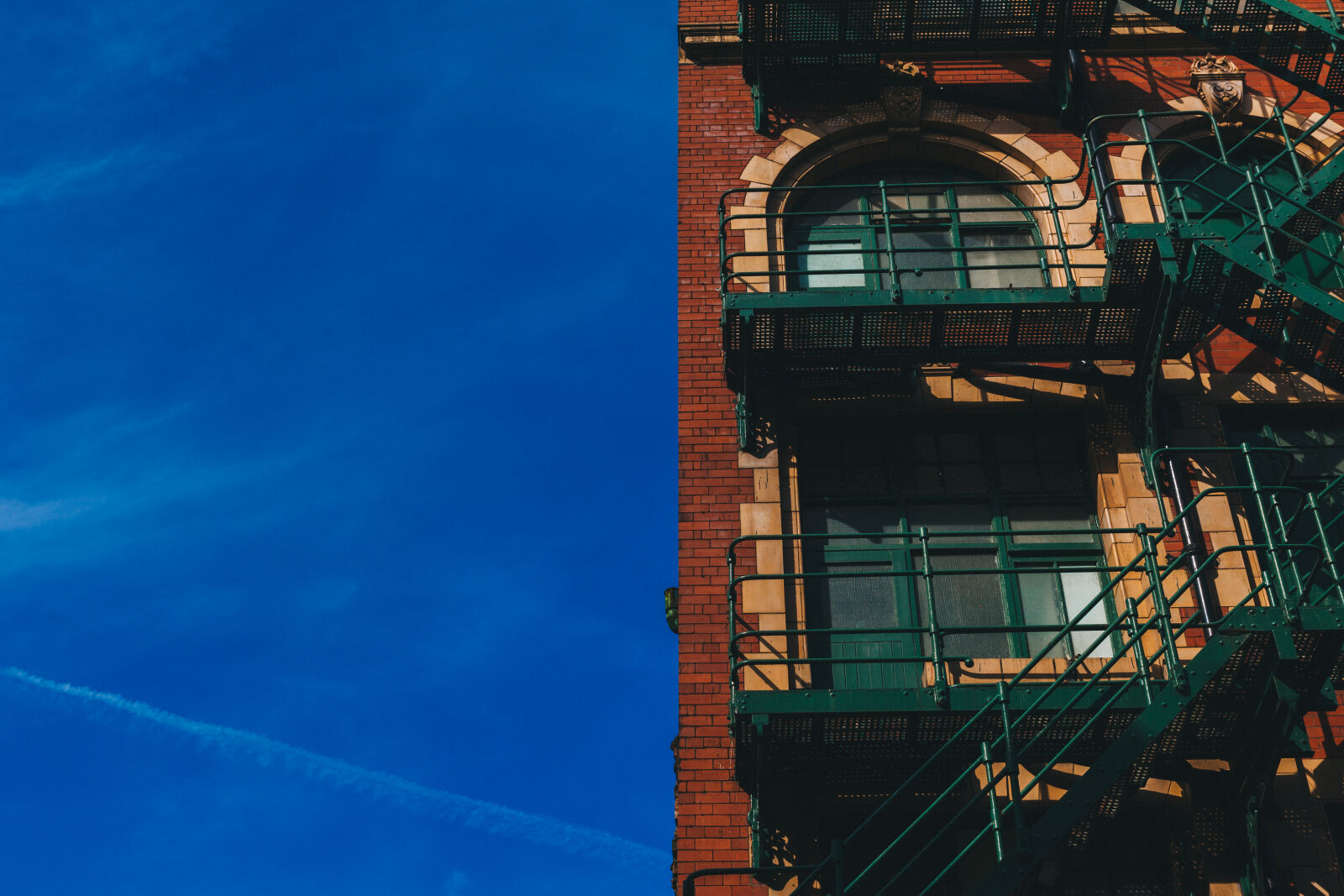 Canon EF 24-70mm F2.8L USM sample photo. Stairs, building, bricks, fire photography