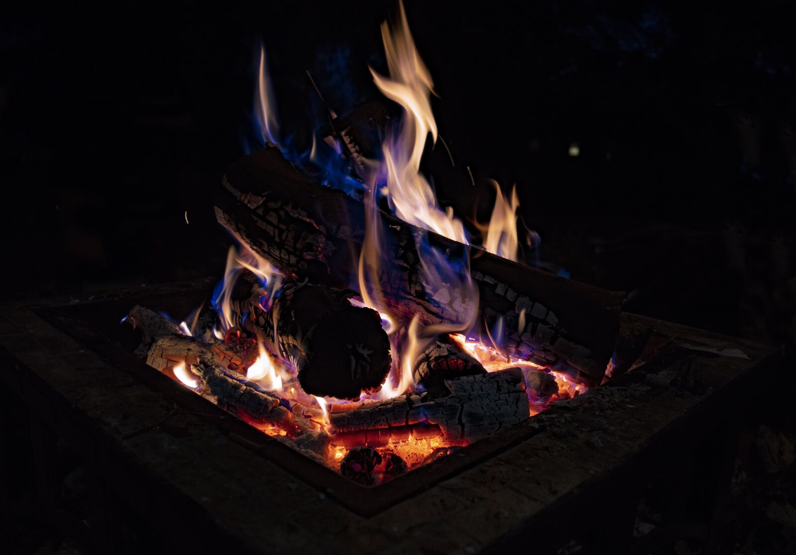 Nikon D3200 sample photo. Fire, firepit, fire pit photography