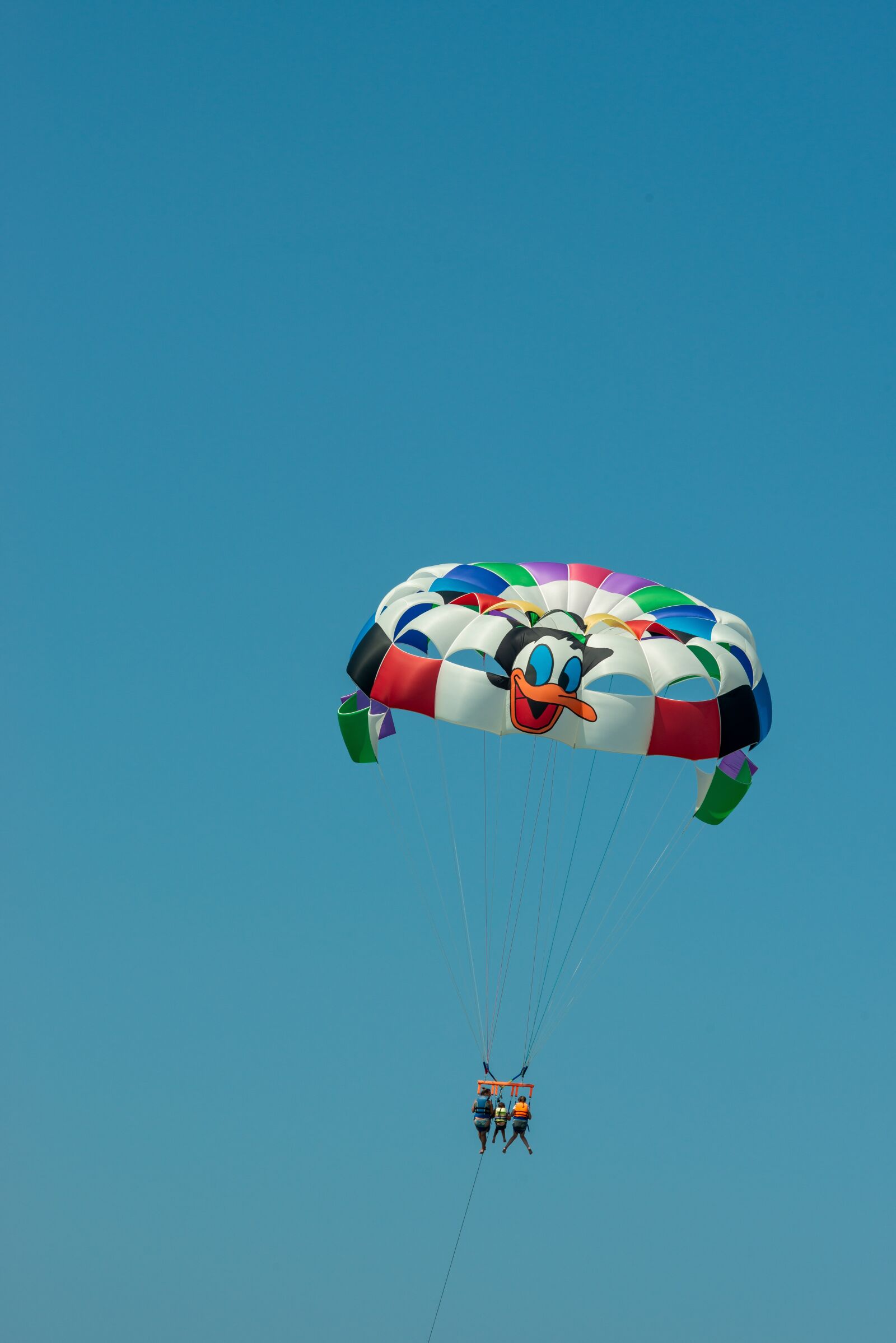 Nikon D800 sample photo. Parasailing, parachute, sky photography