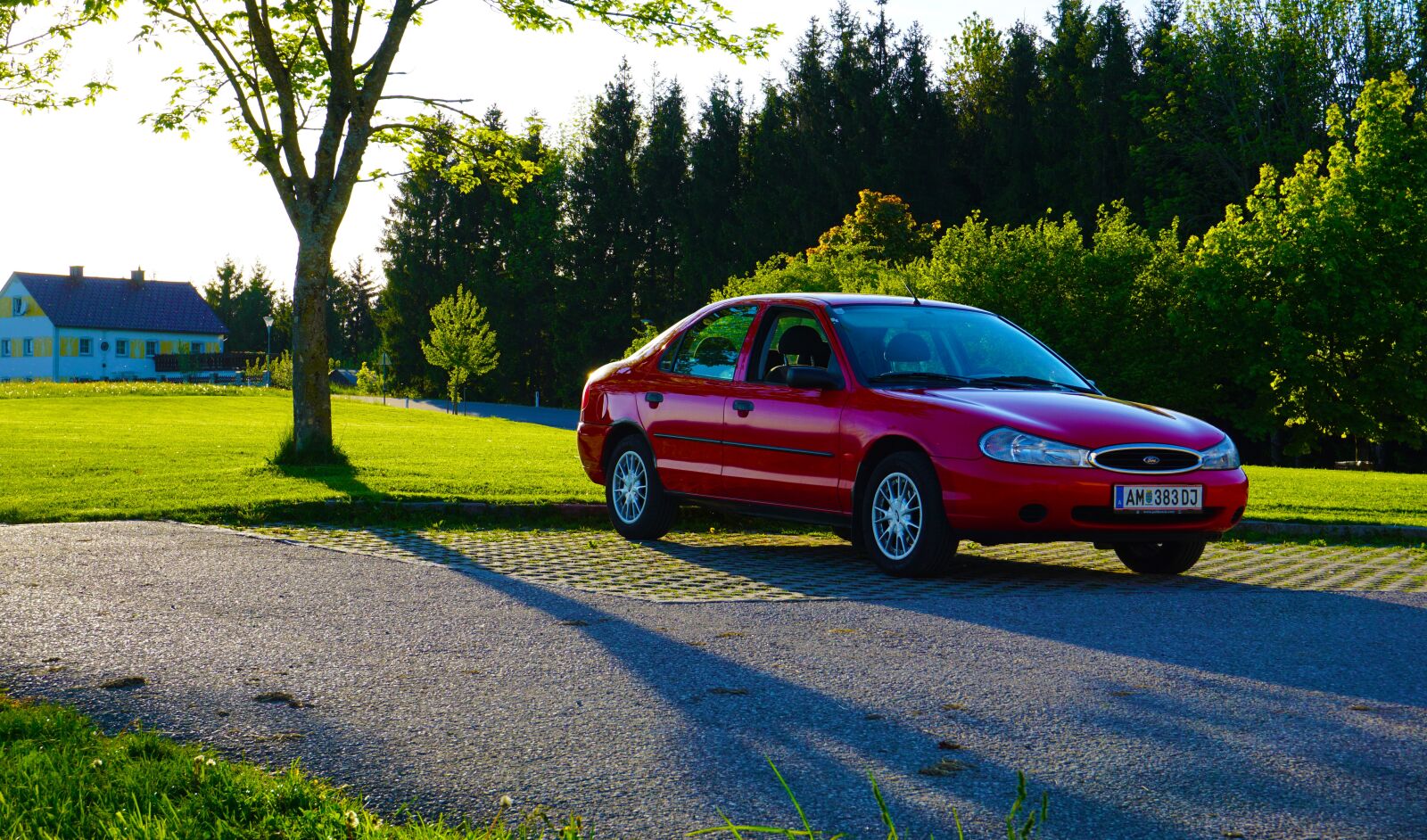 Sony a6000 sample photo. Car, ford, mondeo photography