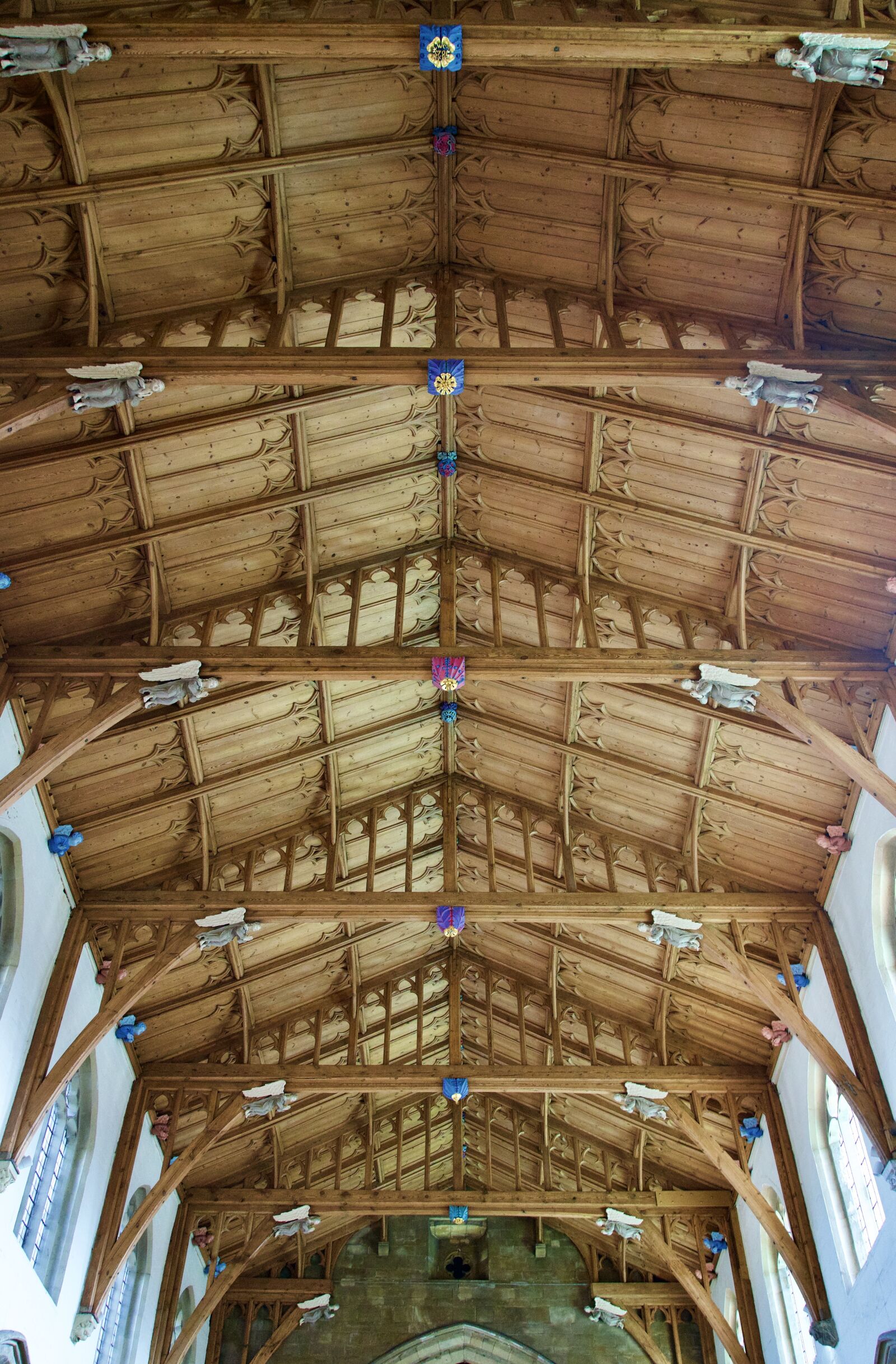 Sony a6500 sample photo. Ceiling, historic, wooden photography