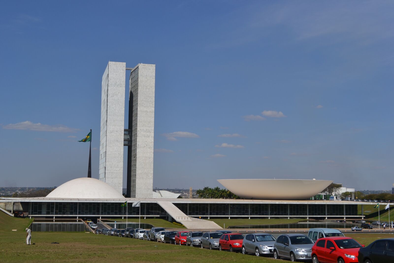 Nikon D3100 sample photo. Brasilia, congress, brazil photography