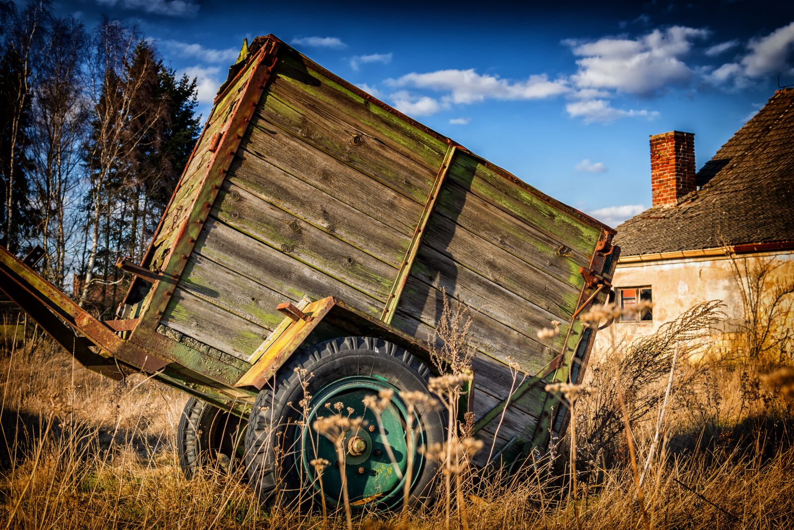 Nikon D3300 sample photo. Lost places, dare, cart photography