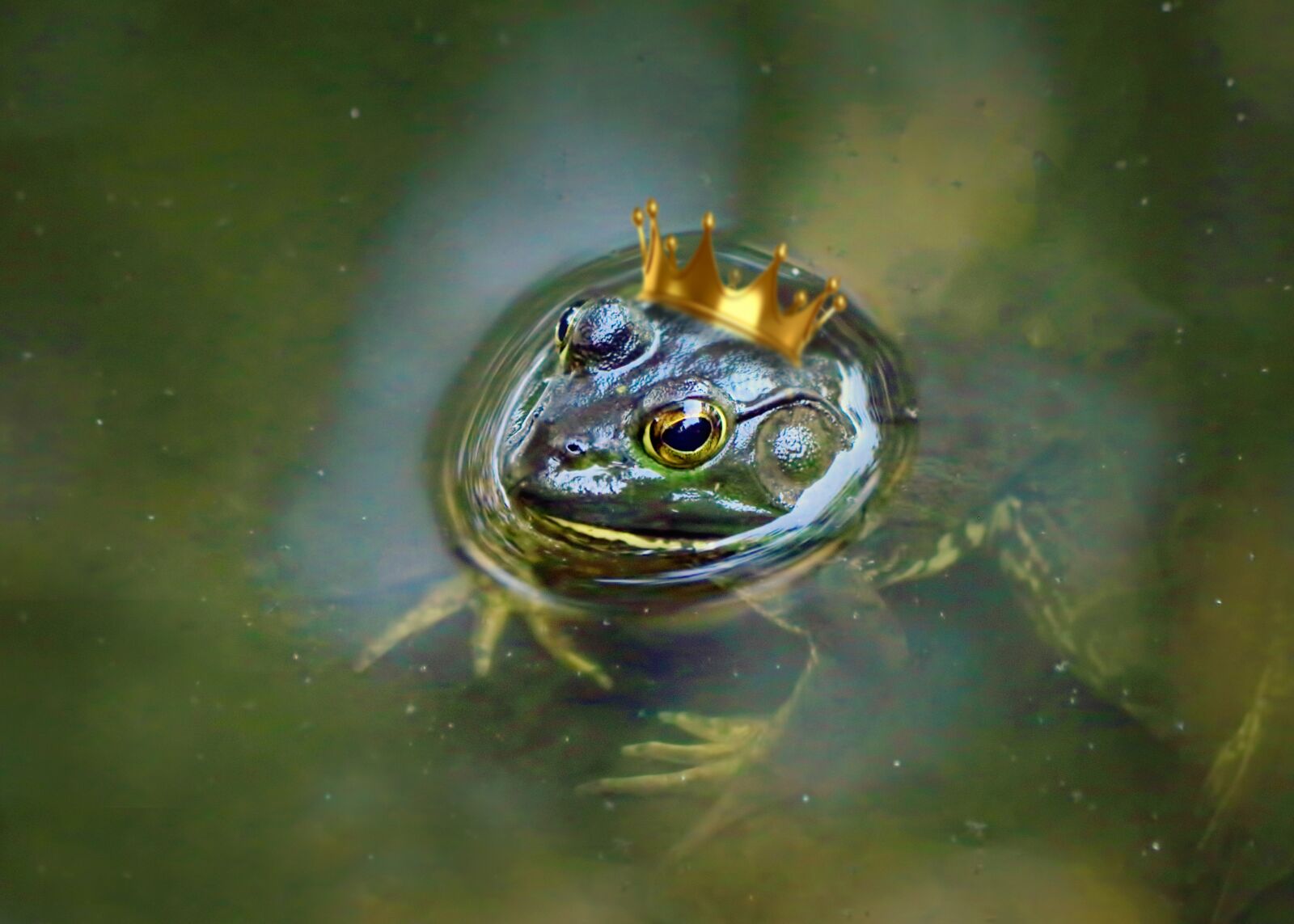 Pentax K-3 sample photo. Frog prince, frog, prince photography