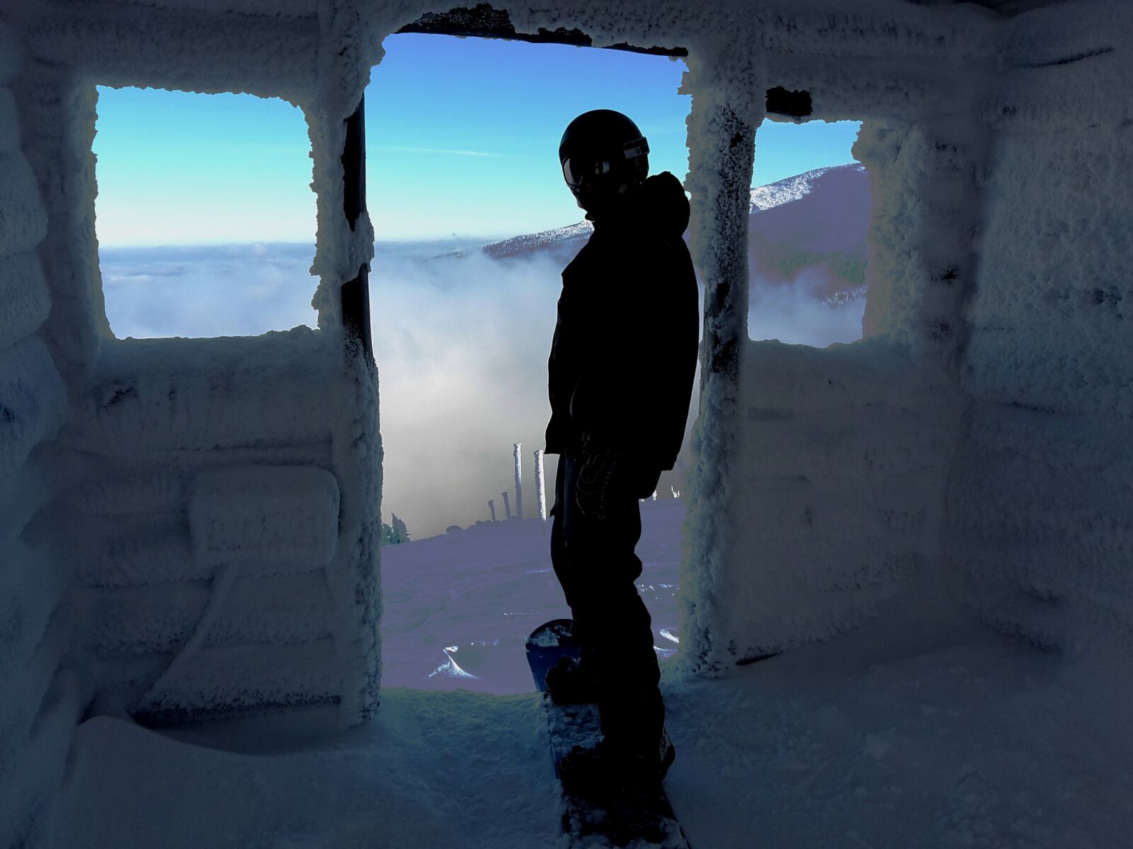 Samsung Galaxy S5 Mini sample photo. Snowboarding, winter, poland photography