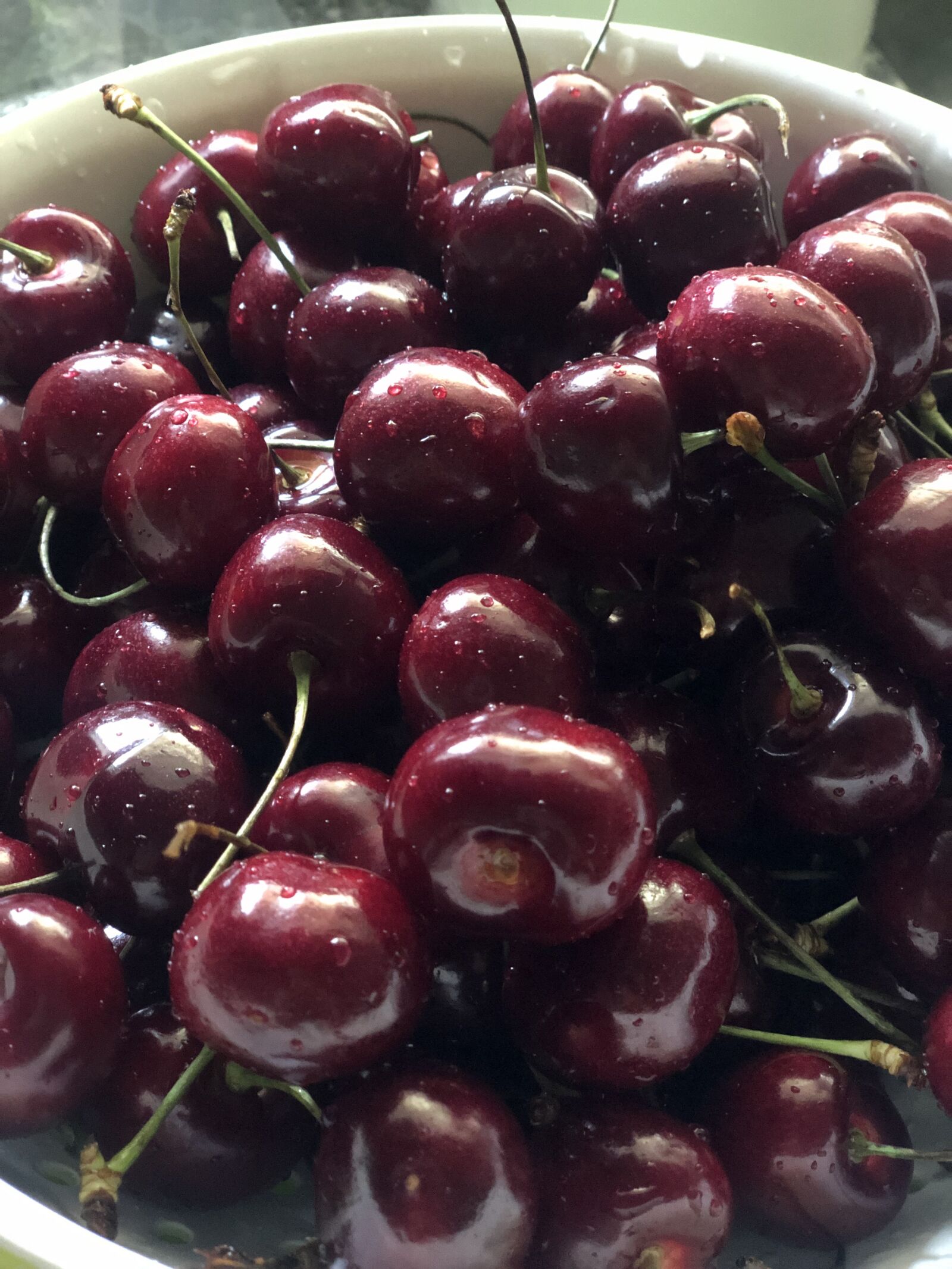 iPhone X back dual camera 6mm f/2.4 sample photo. Cherry, fruit, fresh photography