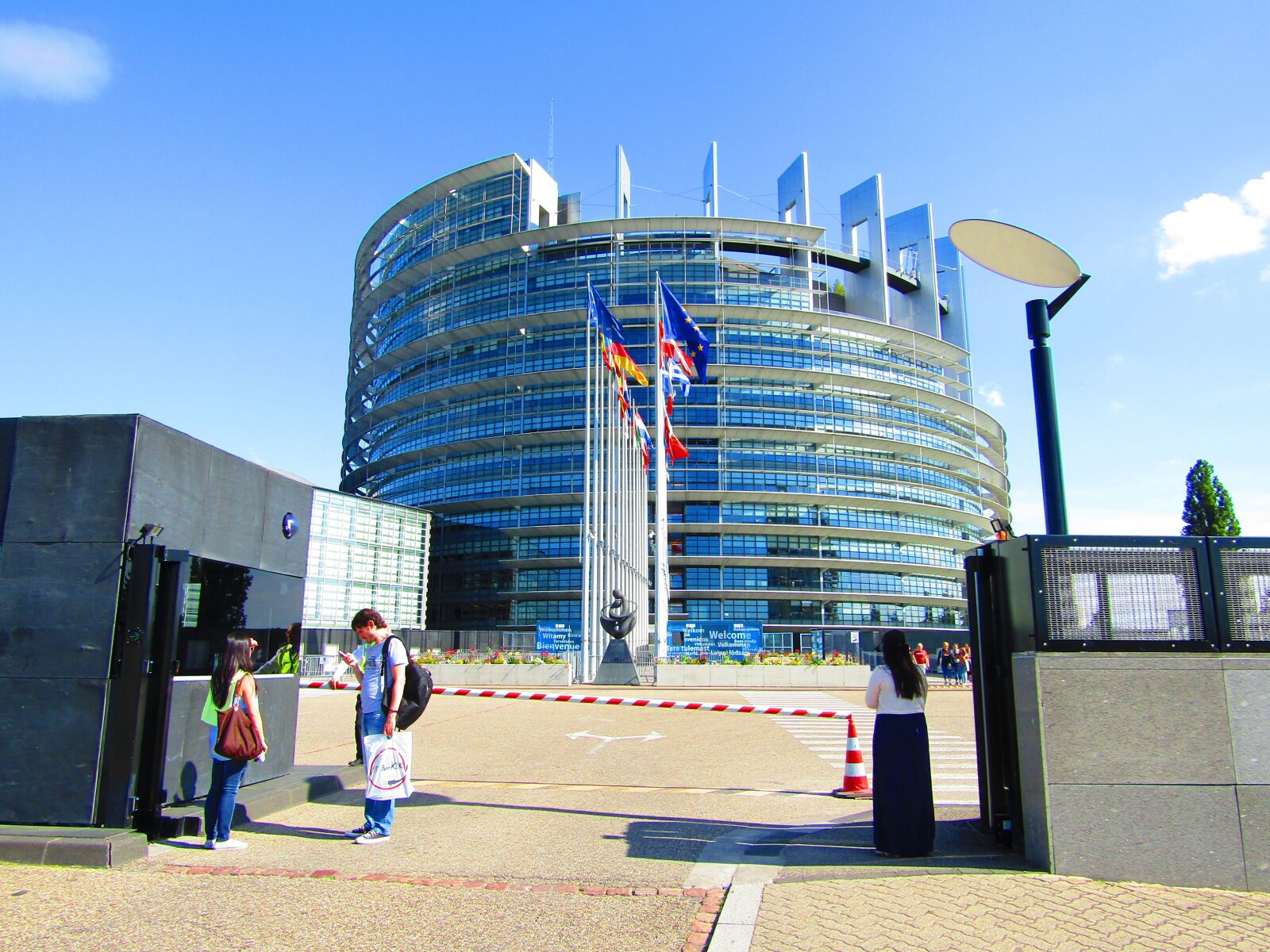 Canon PowerShot SX410 IS sample photo. The european parliament in photography