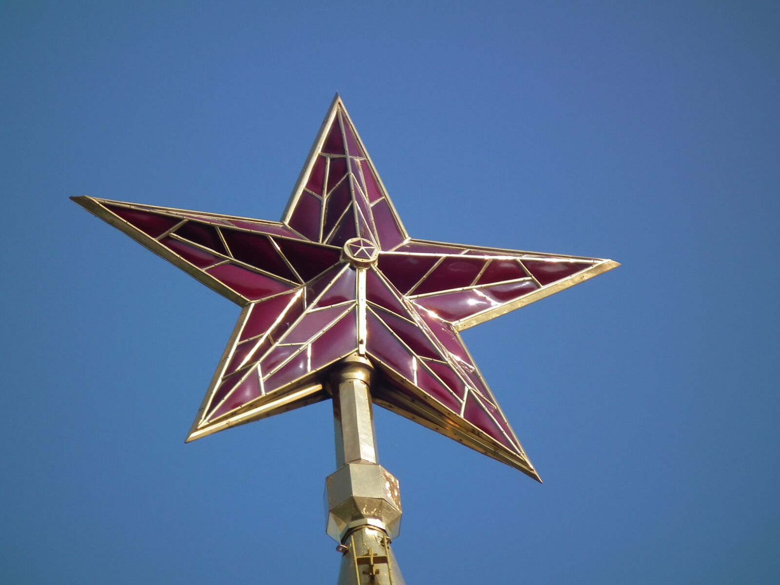 FujiFilm FinePix HS10 (FinePix HS11) sample photo. Star, kremlin, moscow photography