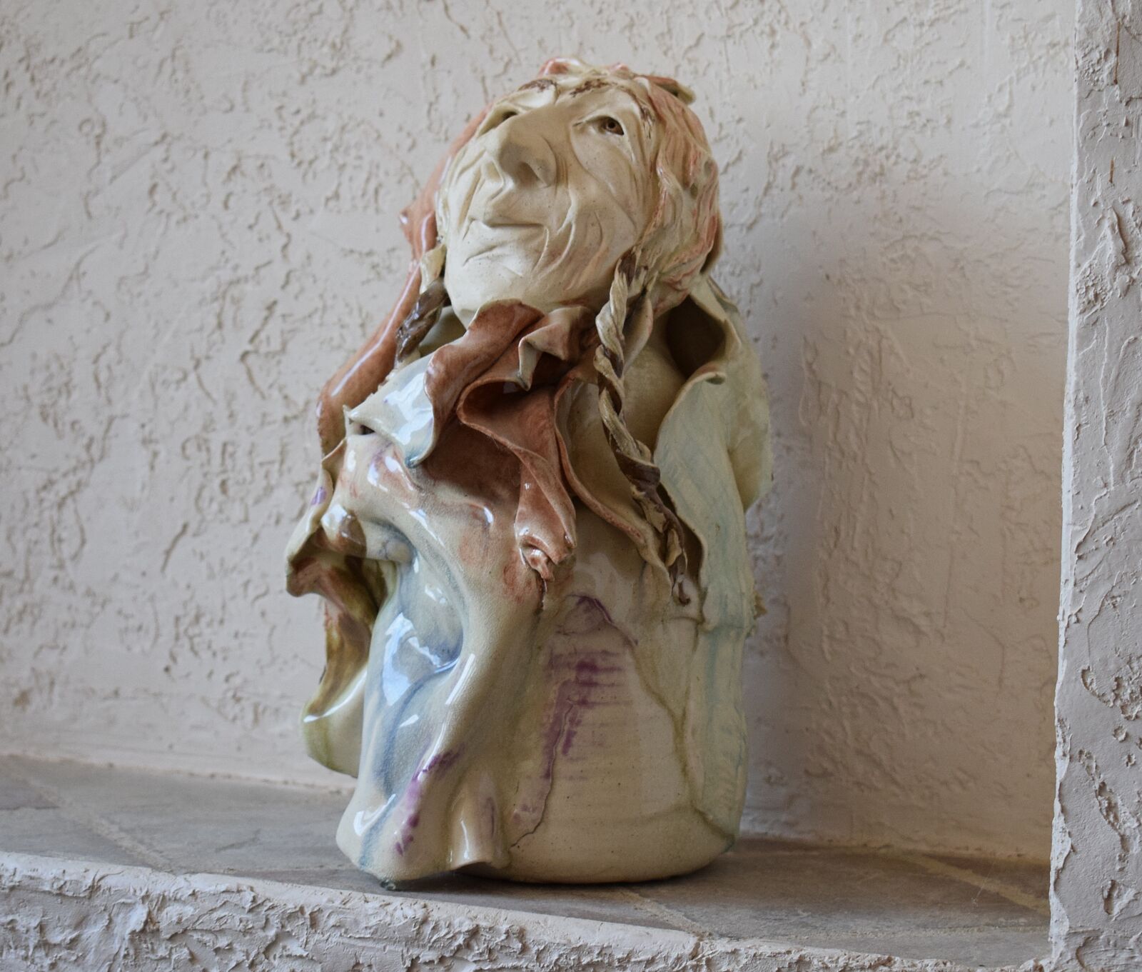 Nikon D3300 sample photo. Native american clay sculpture photography