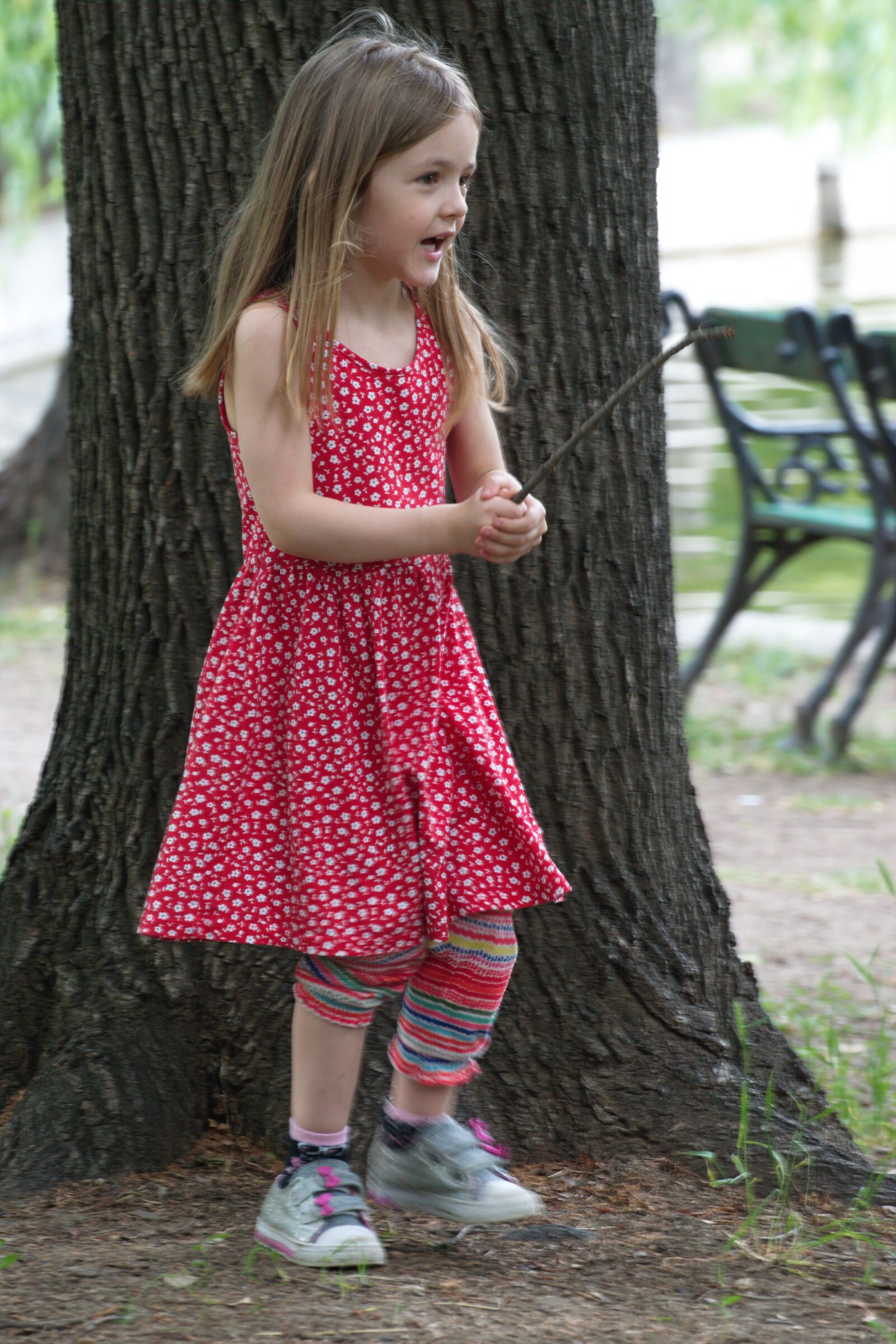Nikon D5300 sample photo. Little girl, child, the photography