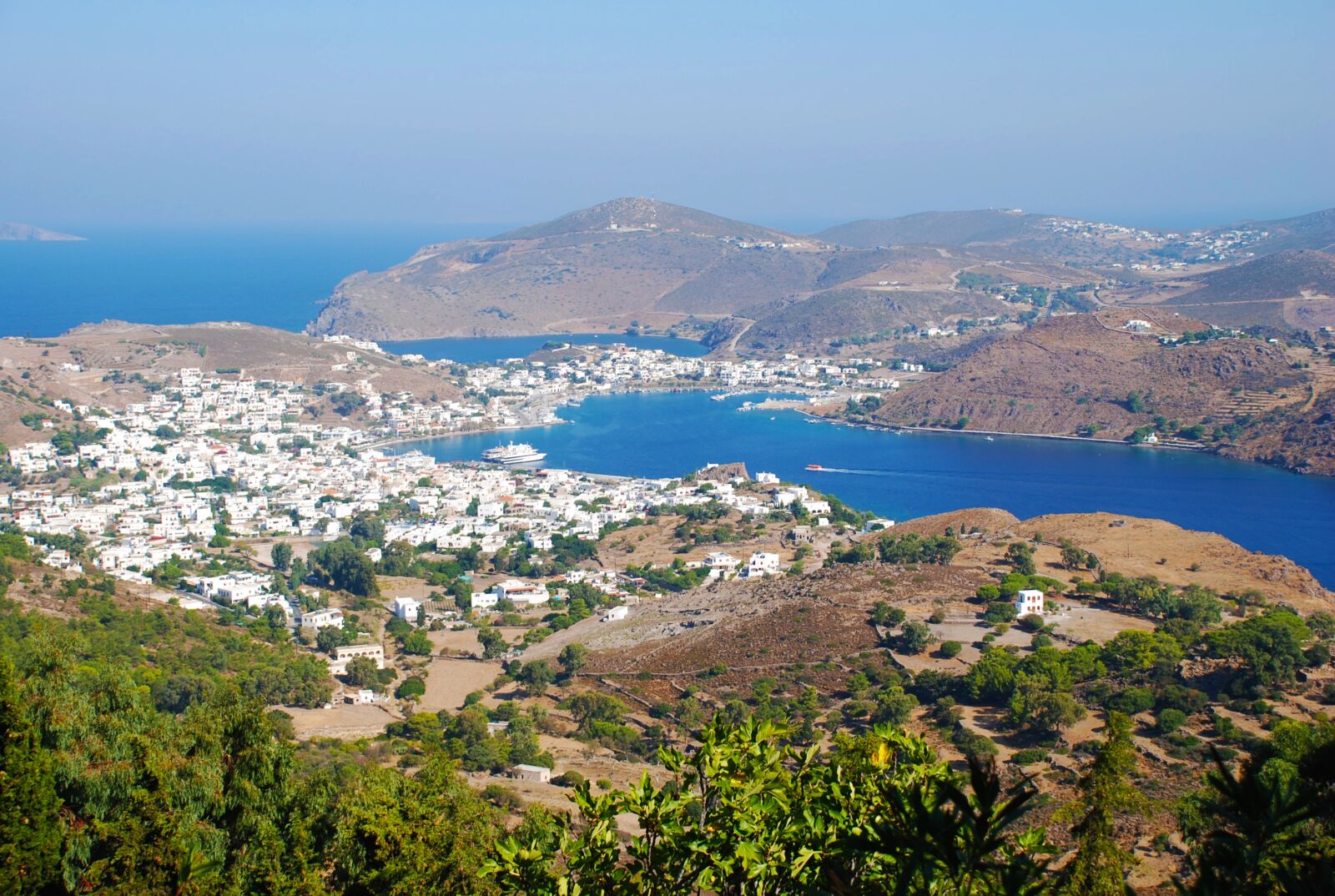 Nikon D80 sample photo. Patmos, island, greece photography